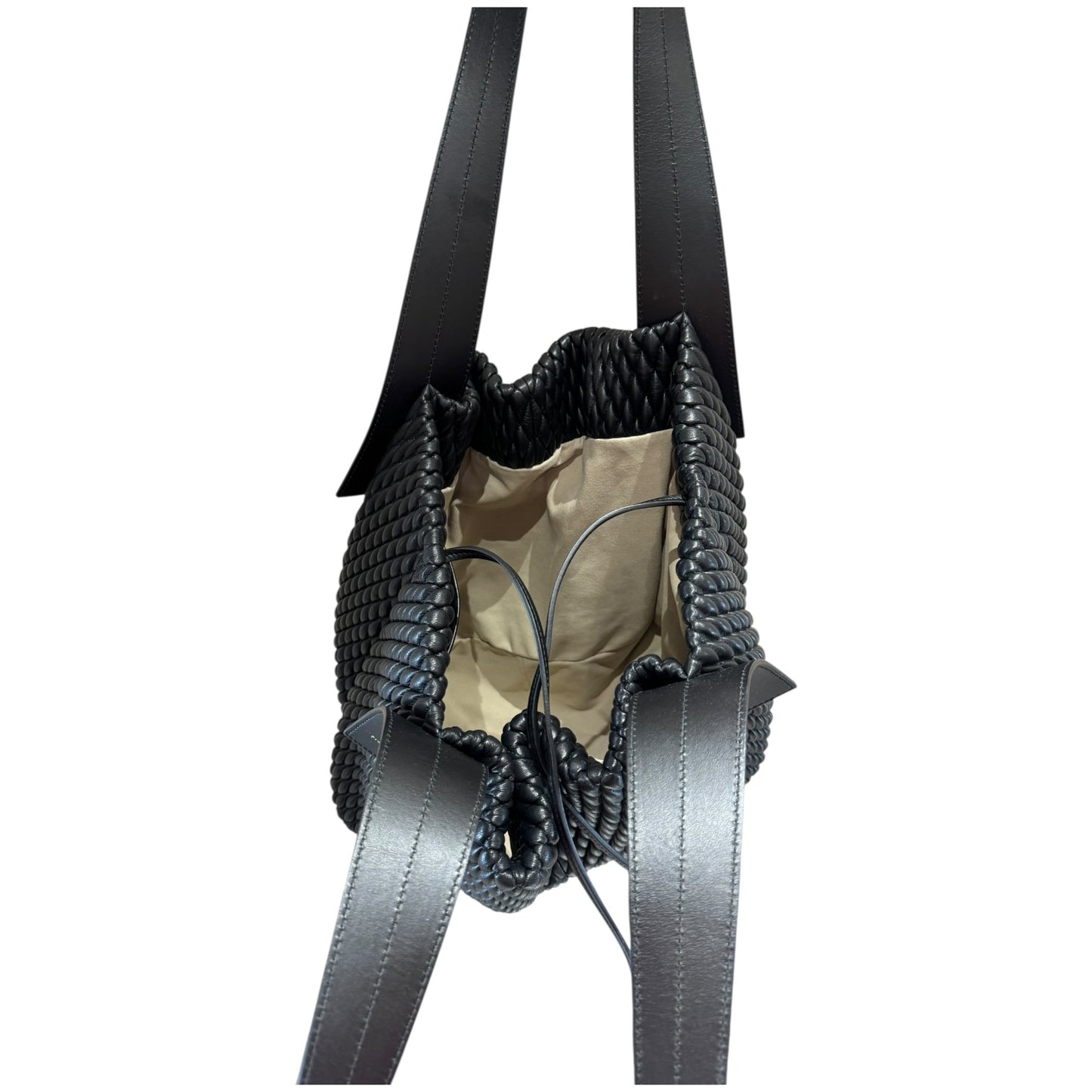 Proenza Schouler Large Black Quilted Leather Tote