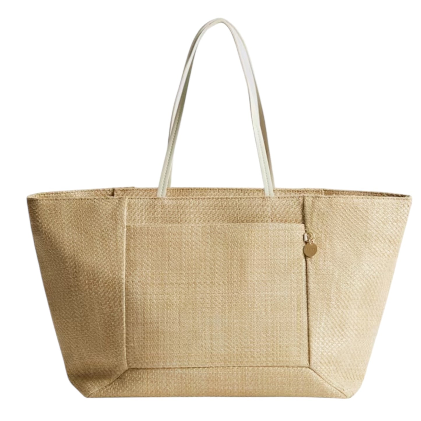 Reiss Bailey Raffia Tote Bag