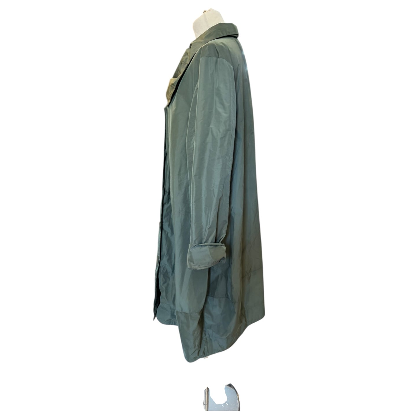 Joseph Ribkoff Khaki Enigma Cocoon Coat - 18