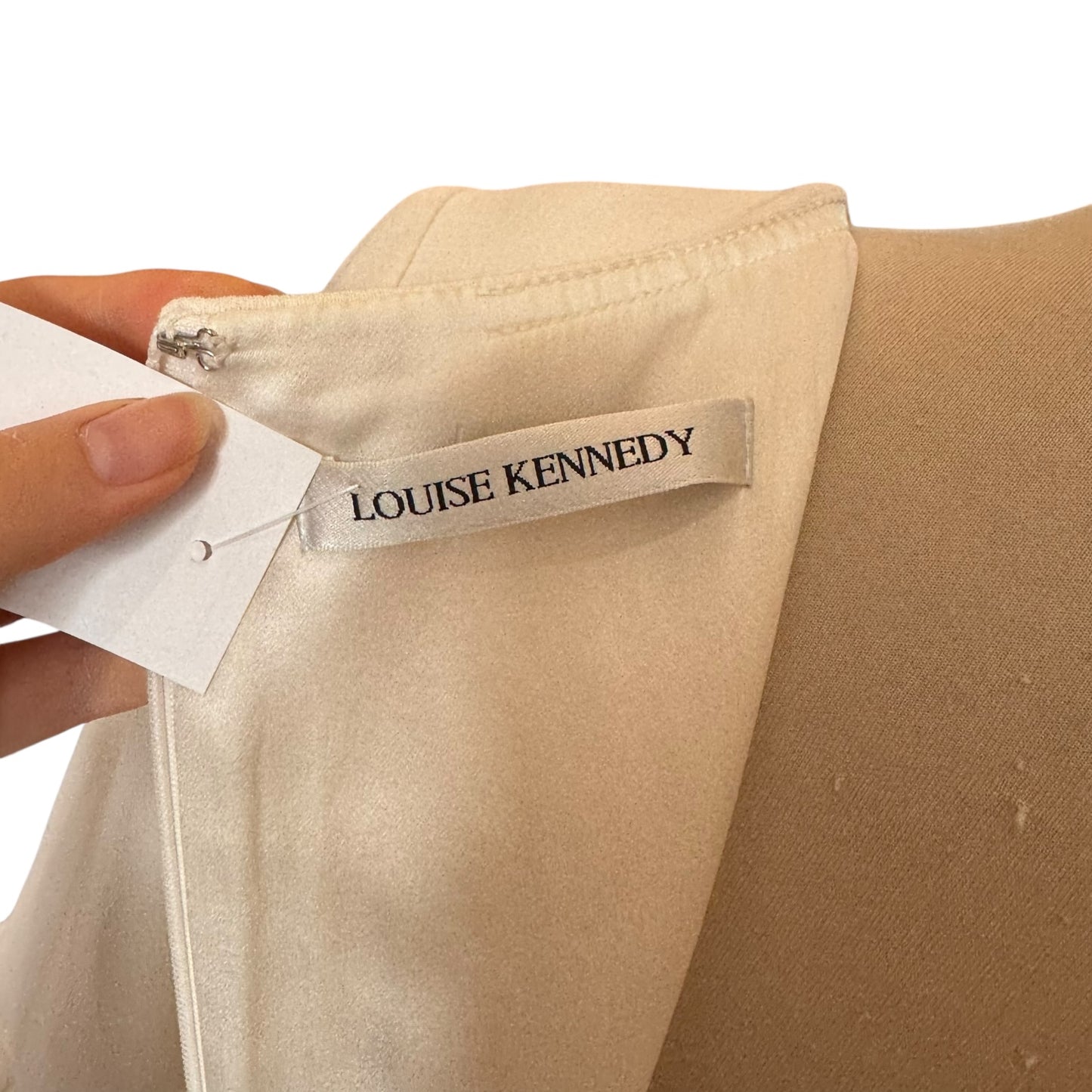 Louise Kennedy Cream Dress - 12