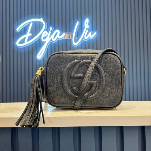 Gucci Soho Black Cross Body Bag