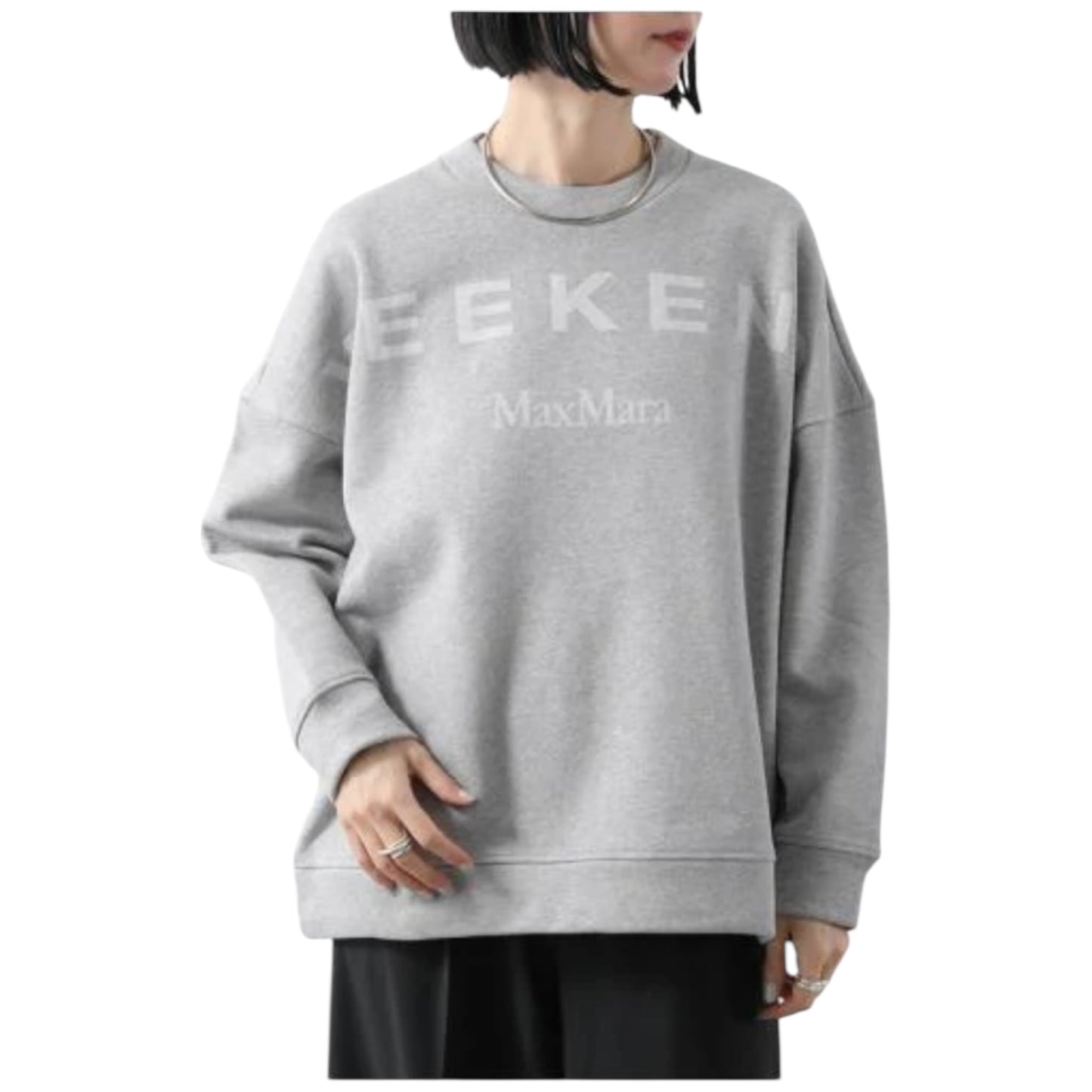 Weekend Max Mara Grey Sweatshirt - M Oversized