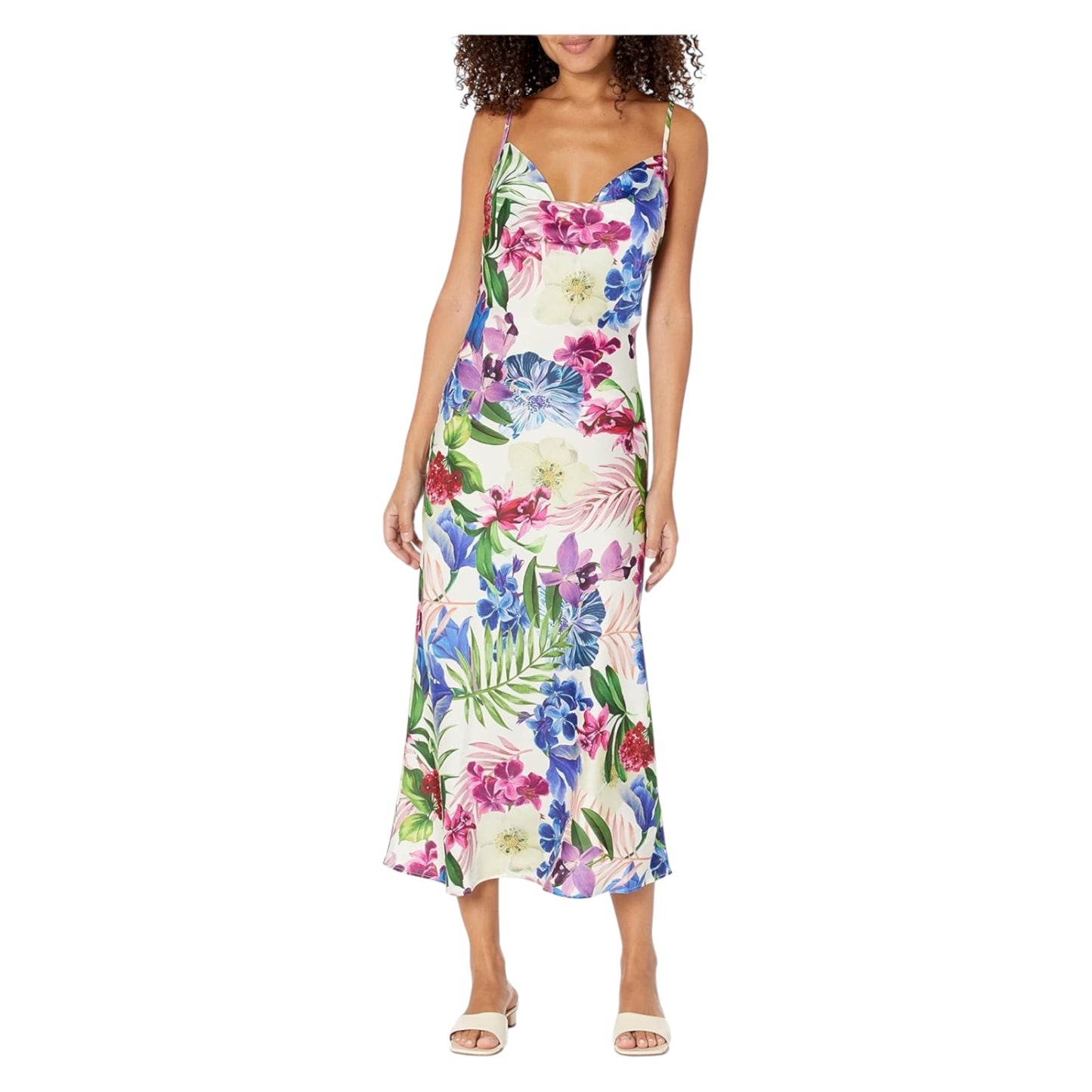 Guess Akilina Dress in Tropical Print - 8