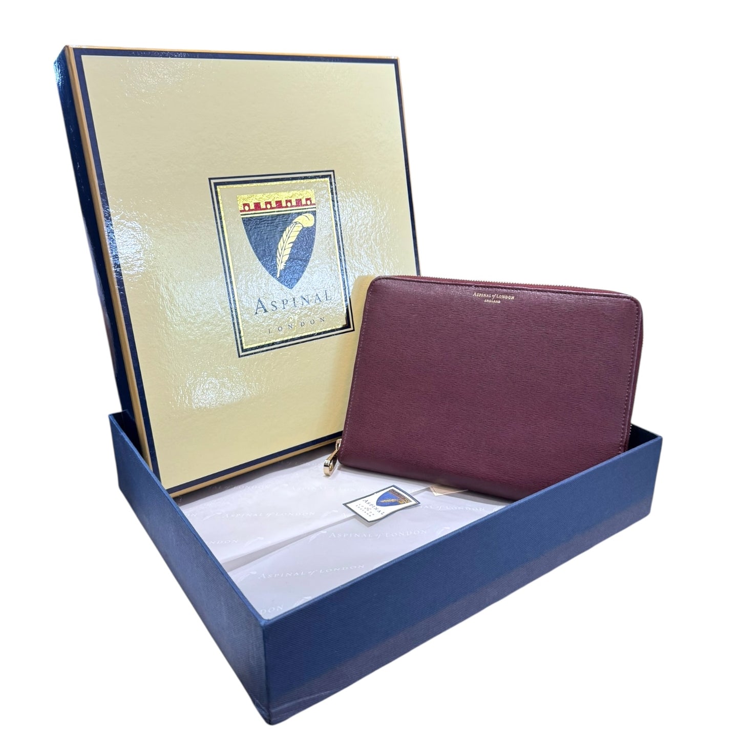 Aspinal of London Burgundy A5 Organiser