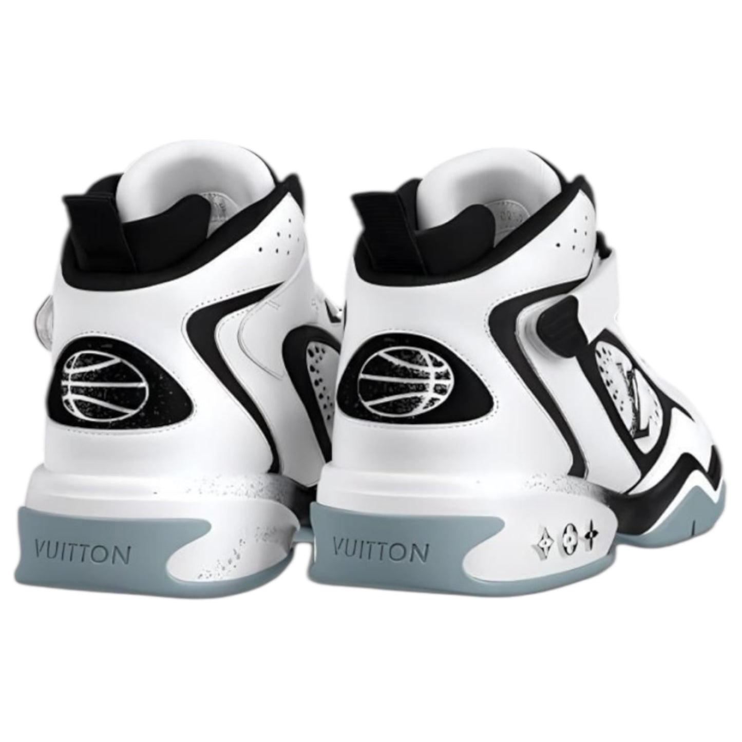 Louis Vuitton LV Trainer 2 Sneakers 'White Black Grey' - 7