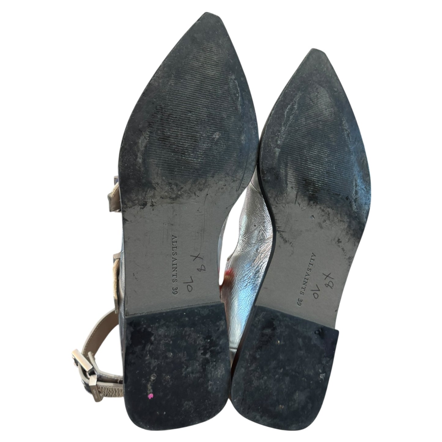 All Saints Silver Susan Shoes - 39 / 6