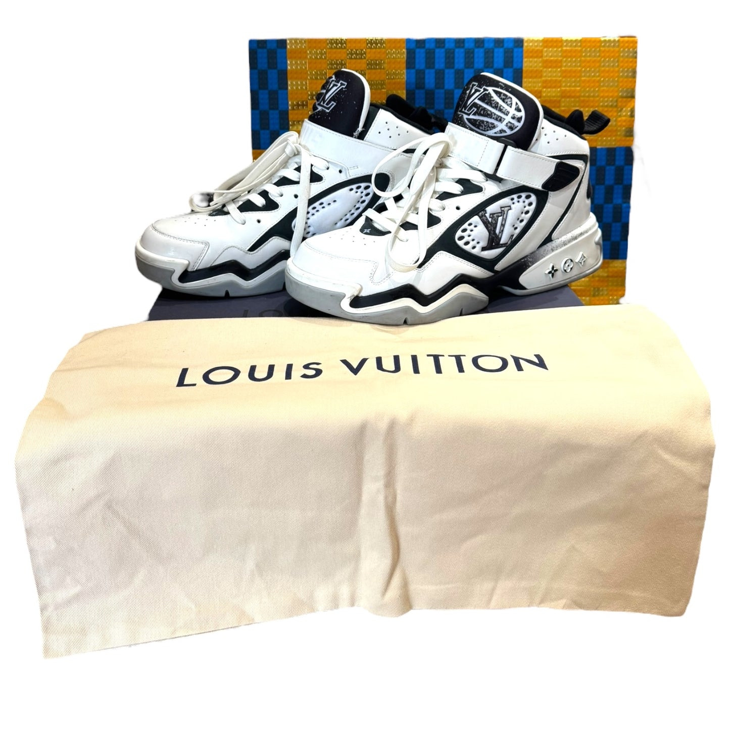 Louis Vuitton LV Trainer 2 Sneakers 'White Black Grey' - 7