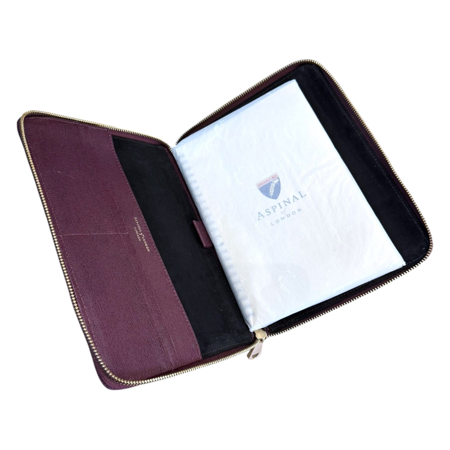 Aspinal of London Burgundy A5 Organiser