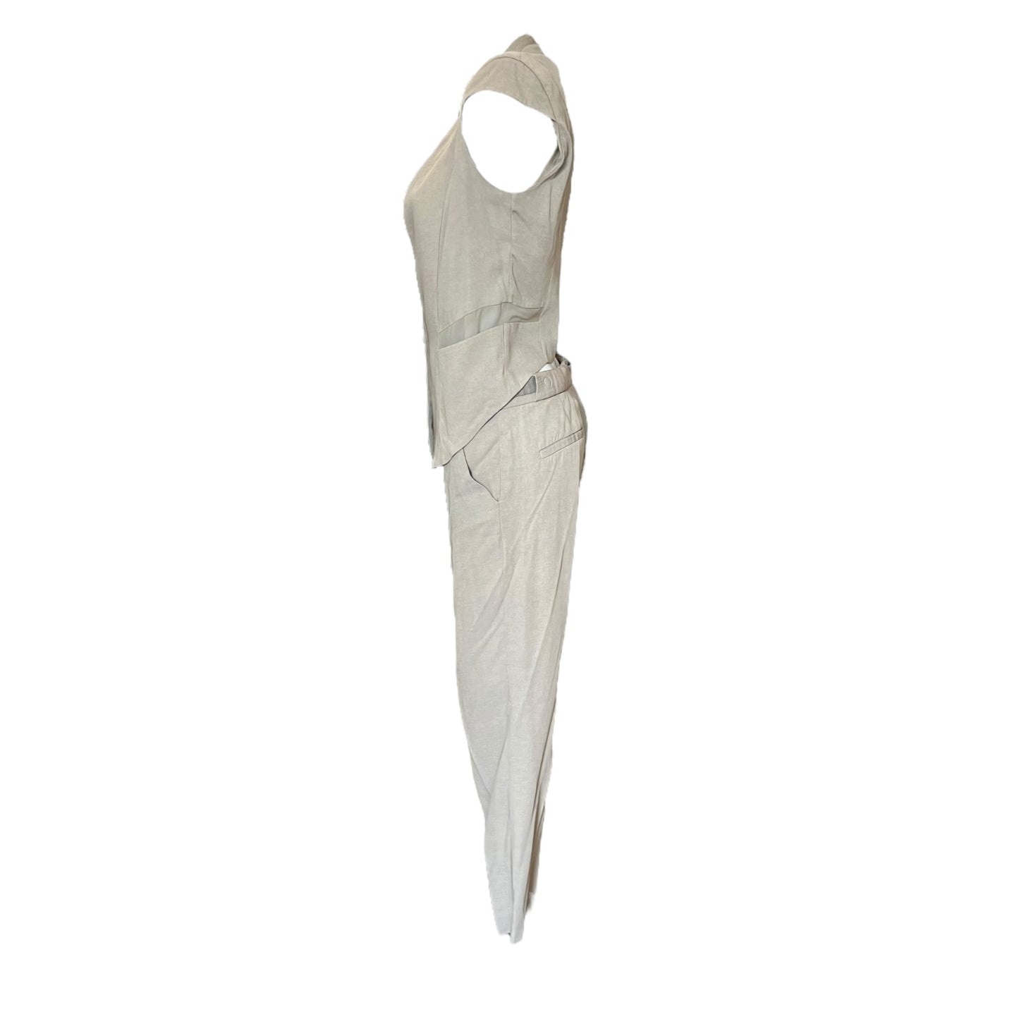 Helmut Lang Taupe Two Piece - 8