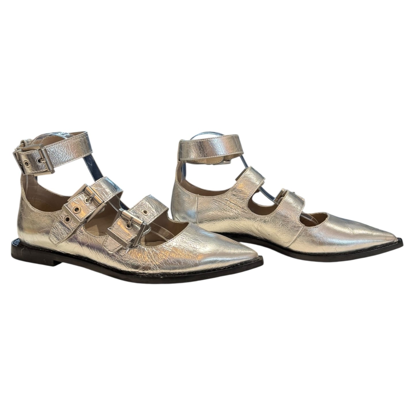 All Saints Silver Susan Shoes - 39 / 6