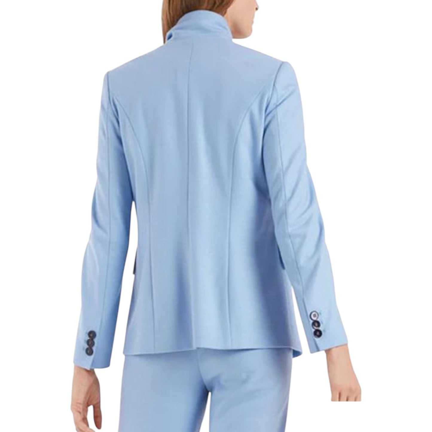 Marc Cain Light Blue Wool Blazer - 8