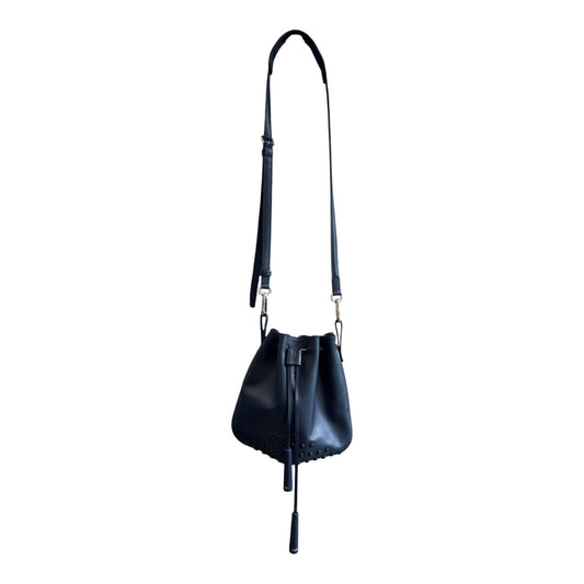 Tod's Navy Mini Secchiello Bucket Bag