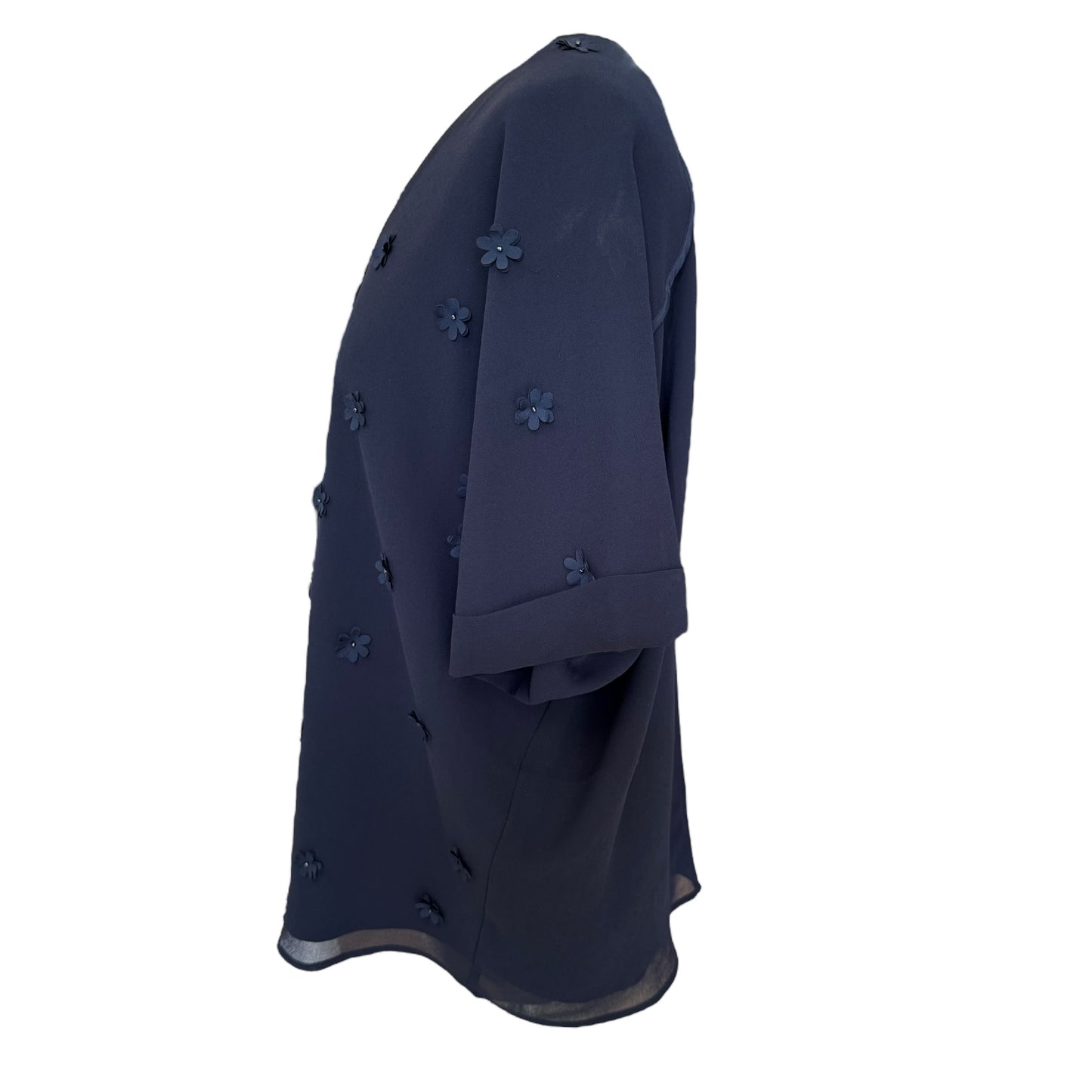Steffen Schraut Navy Floral Top - 14/16