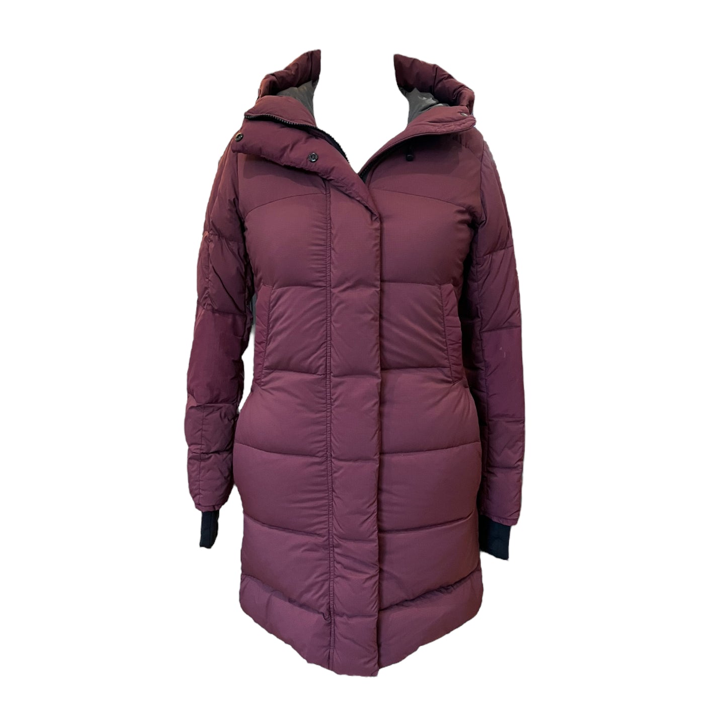Canada Goose Burgundy Puffer Coat - 10