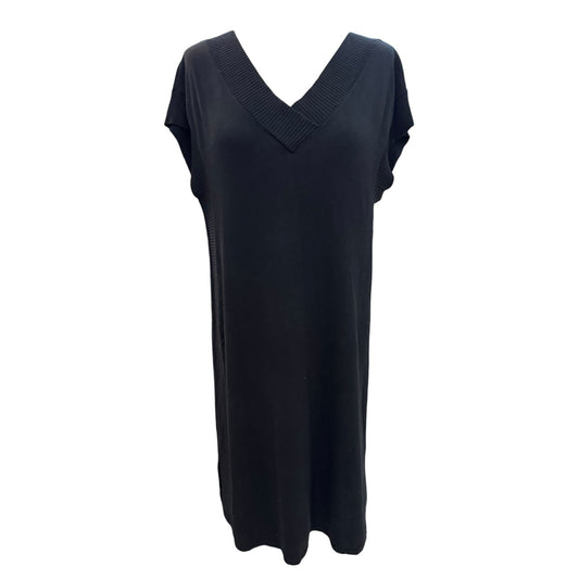 SportMax Black Sleeveless Tunic Dress - 12