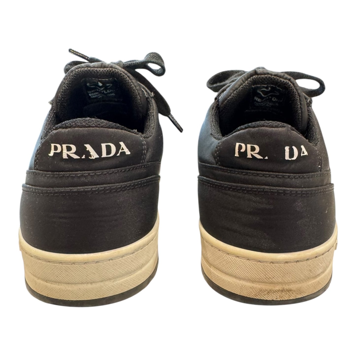 Prada Re-Nylon Black Low Top Sneaker - 39/6
