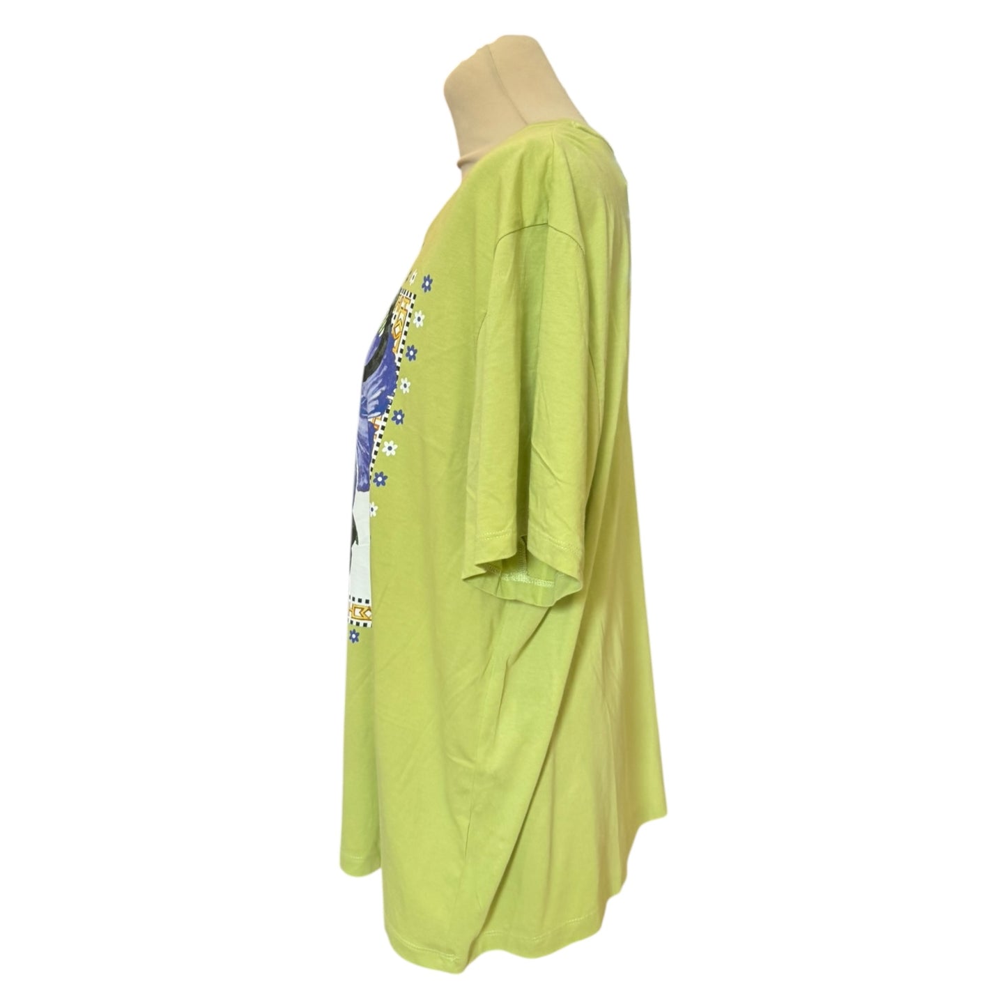 Hayley Menzies Prowling Panther T-Shirt Lime - 10