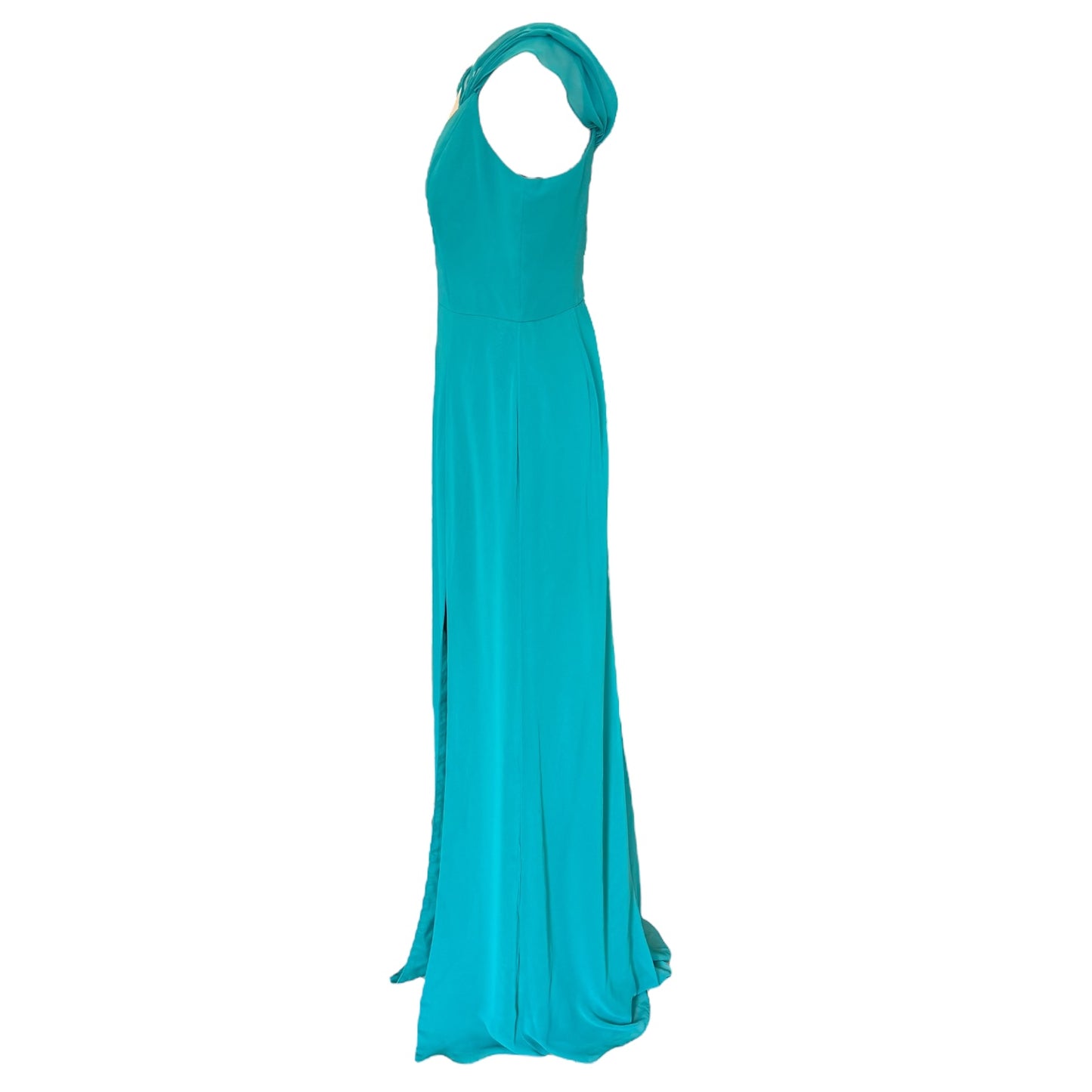 After Six Jade Green Off Shoulder Dress - 12 - NEW