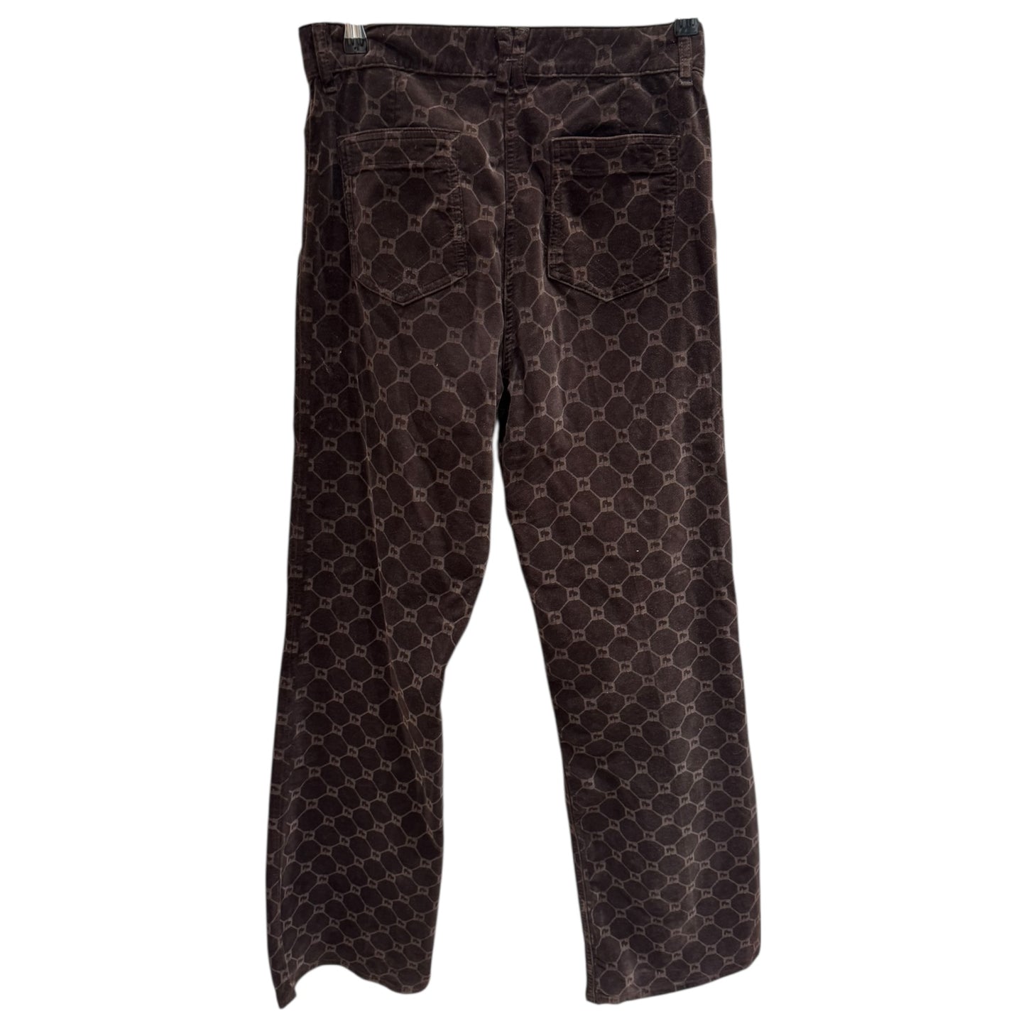 Gerard Darel Flared Brown Corduroy Trousers - 12