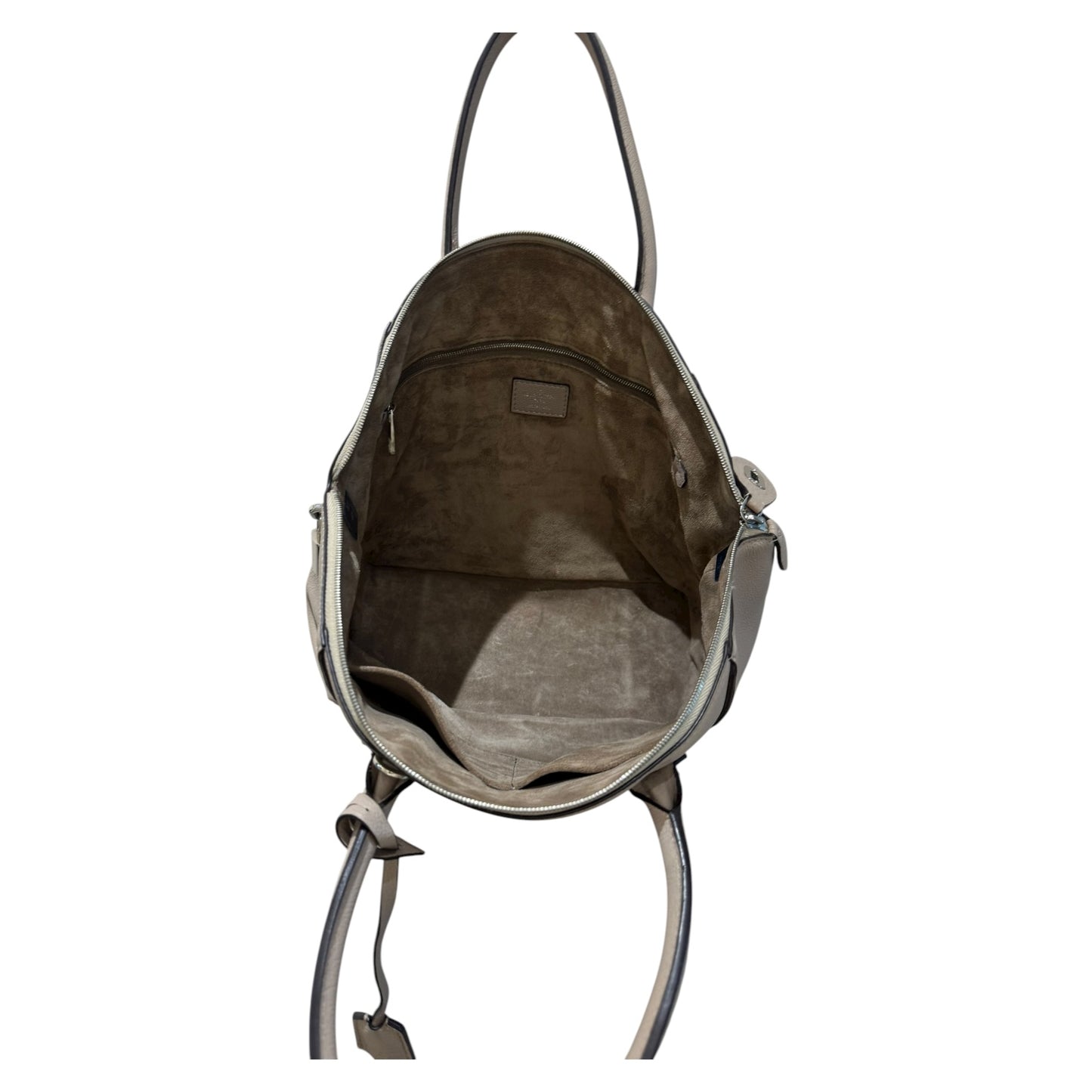 Louis Vuitton Lockit MM in Neutral, Calfskin Leather