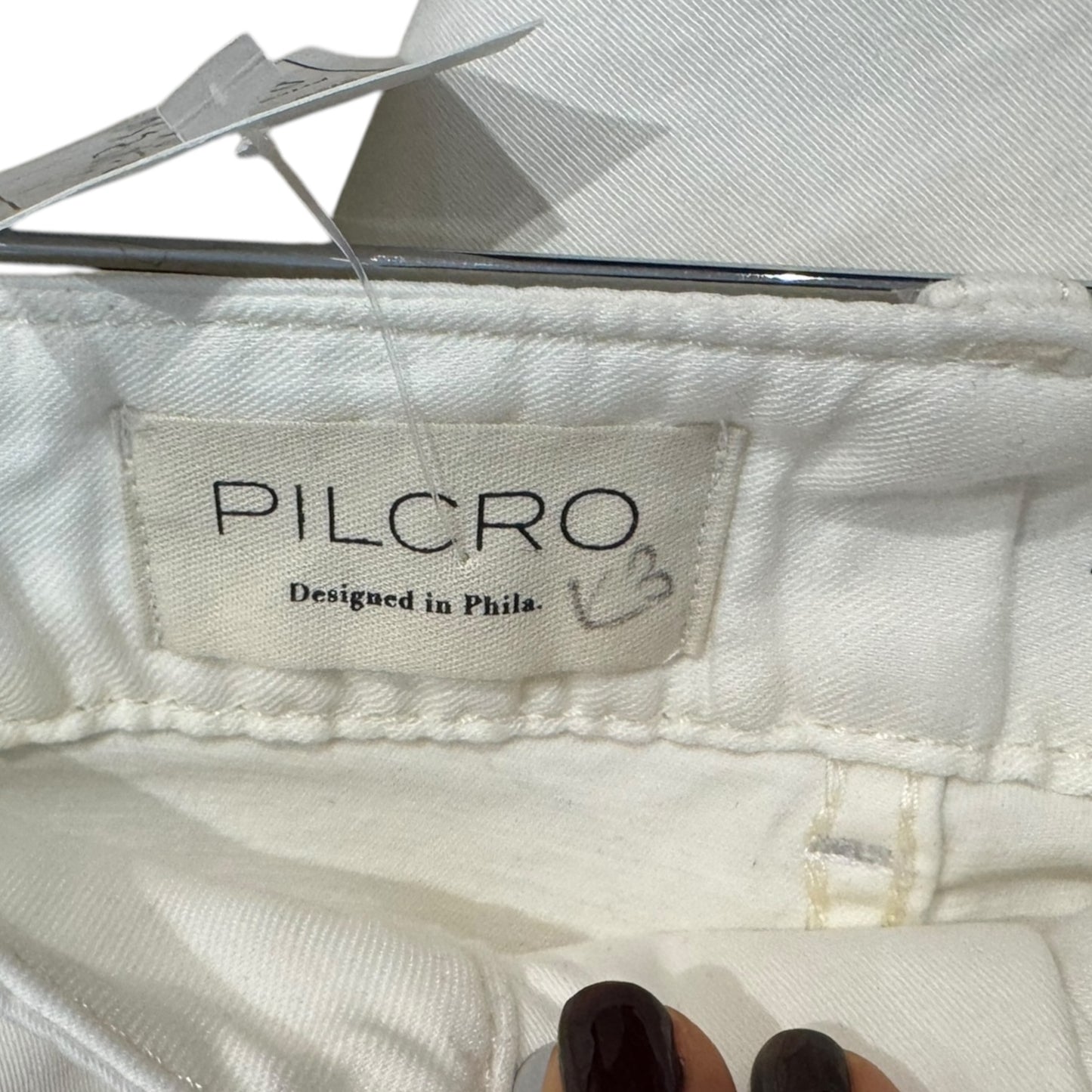 Pilcro White Cream Trousers - 10/12