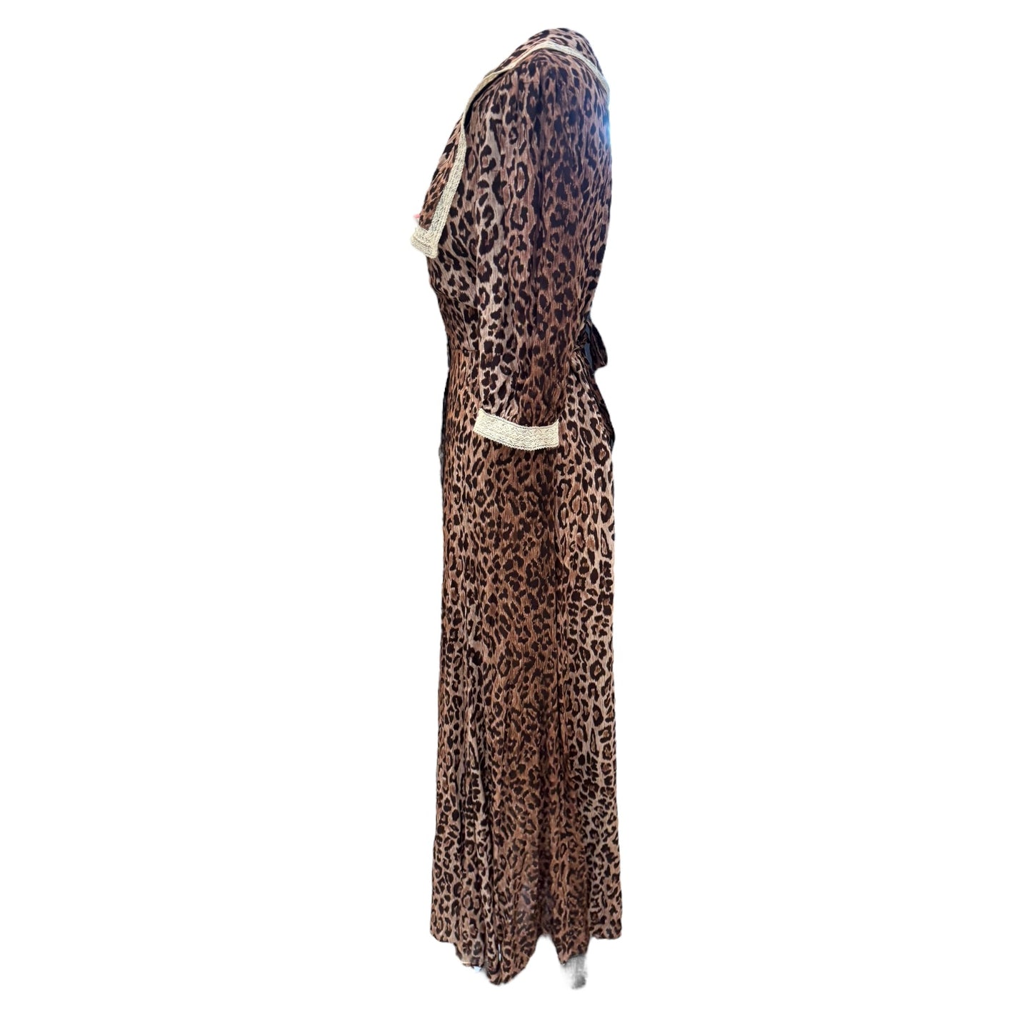Rixo Ellen dress in Leopard - 8 - NEW