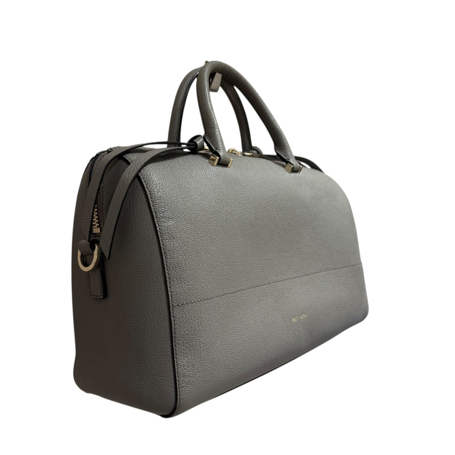 Jigsaw Grey Leather Bag