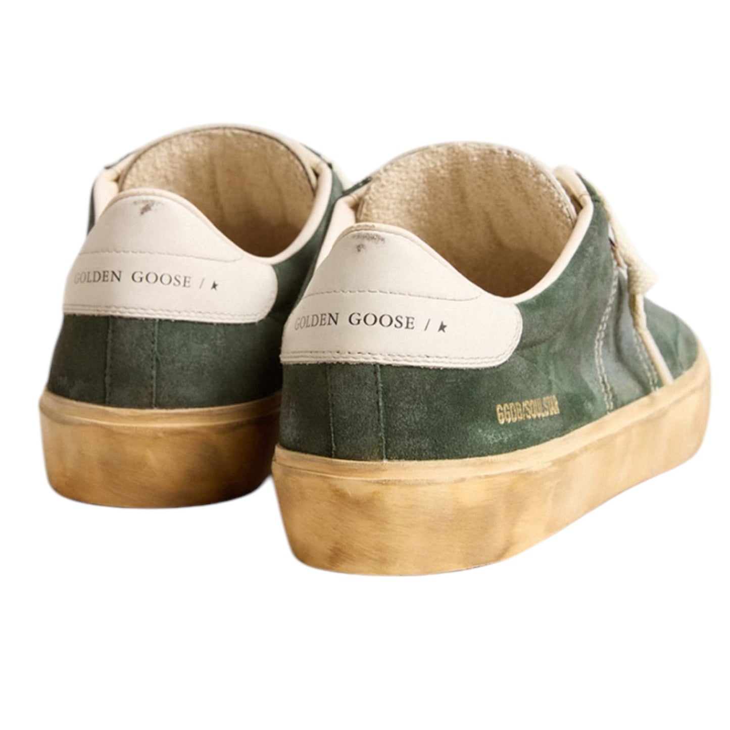 Golden Goose Green Soul-Star Trainers - 9