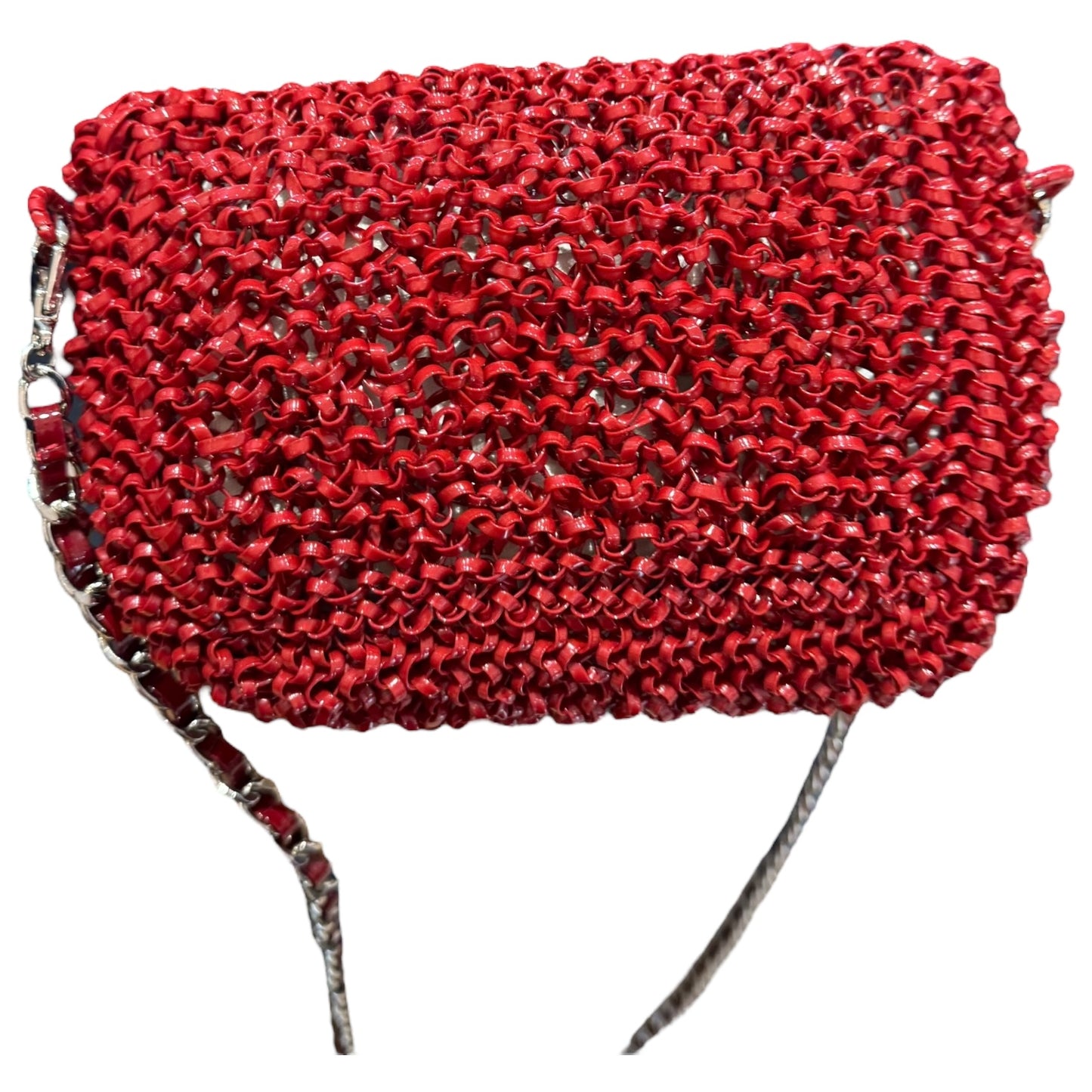 Antiprima Red Woven Bag