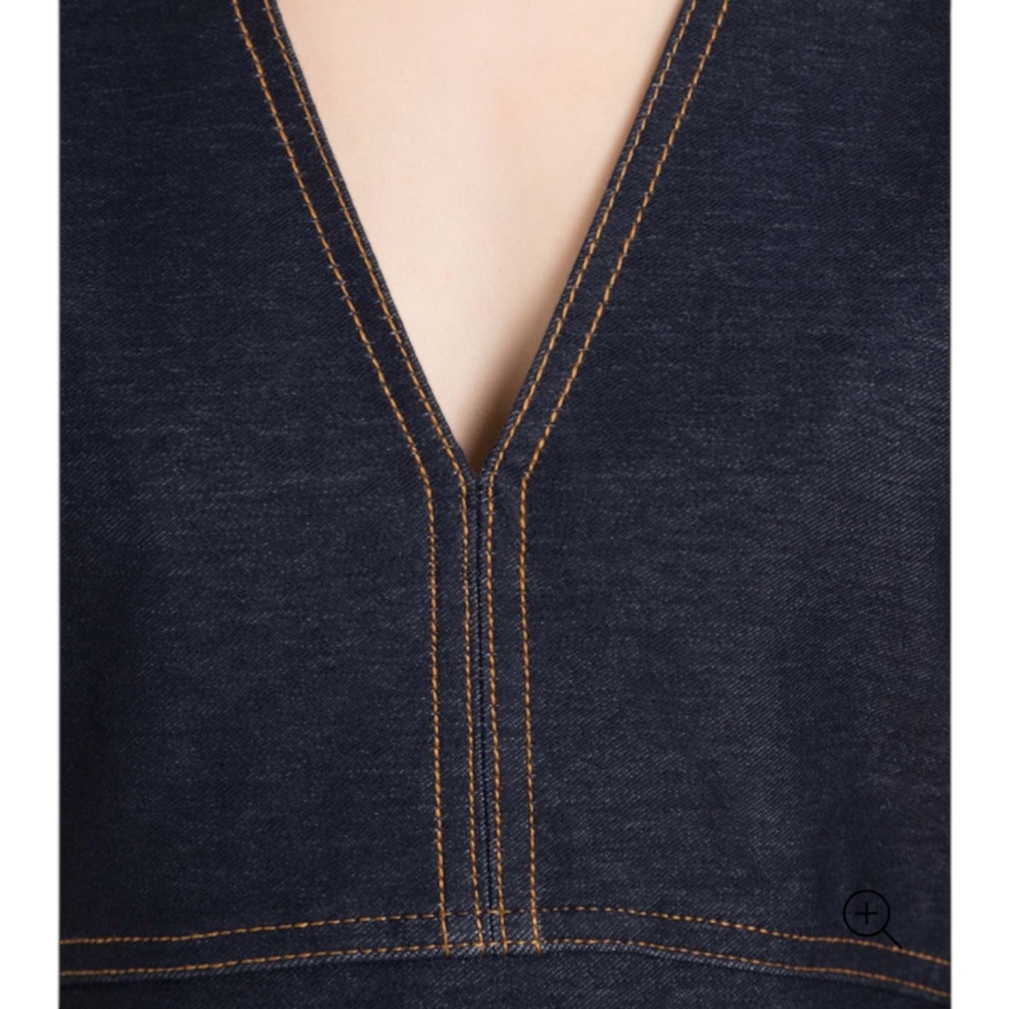 Max Mara Leisure Dark Denim Dress - 12 - NEW