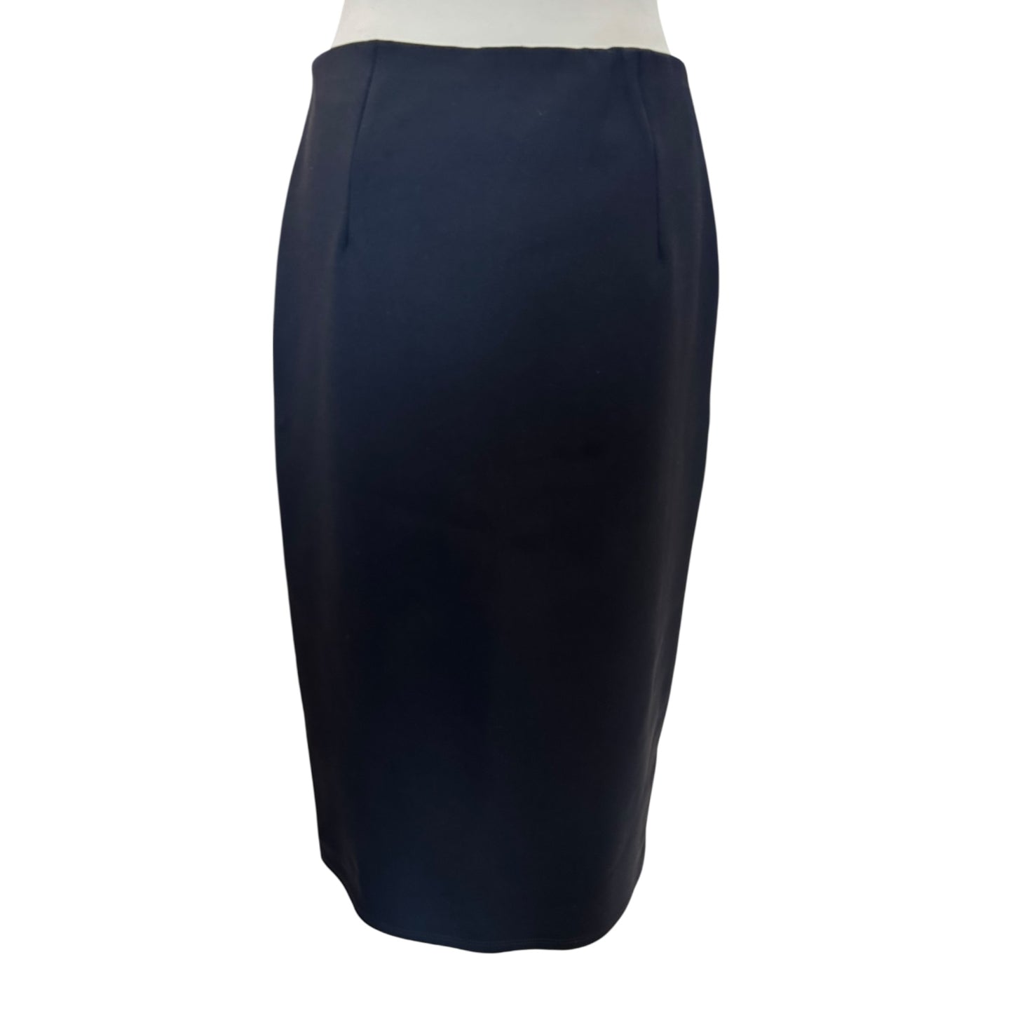 THE ROW Black Rabina Stretch-Jersey Midi Skirt - 12