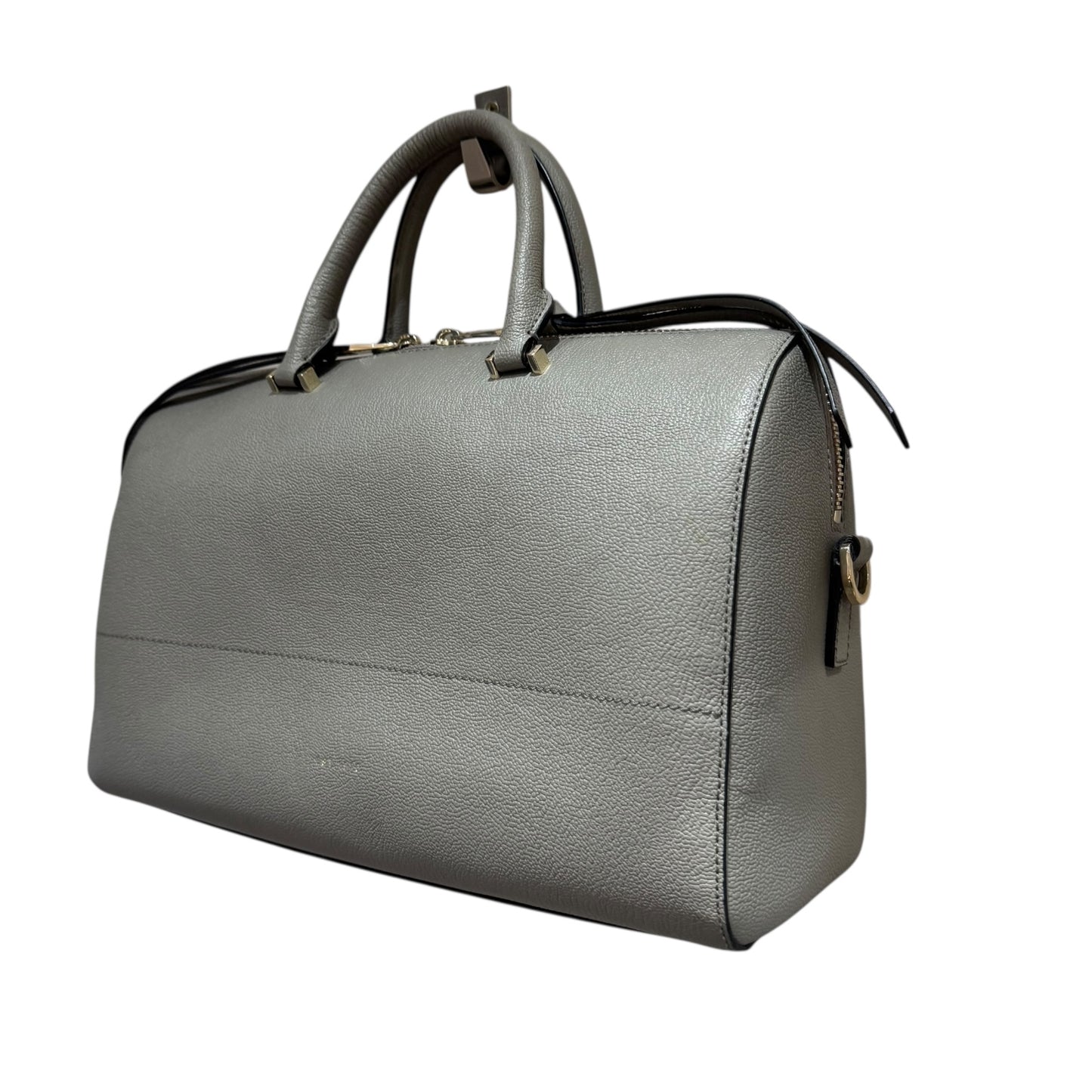 Jigsaw Grey Leather Bag