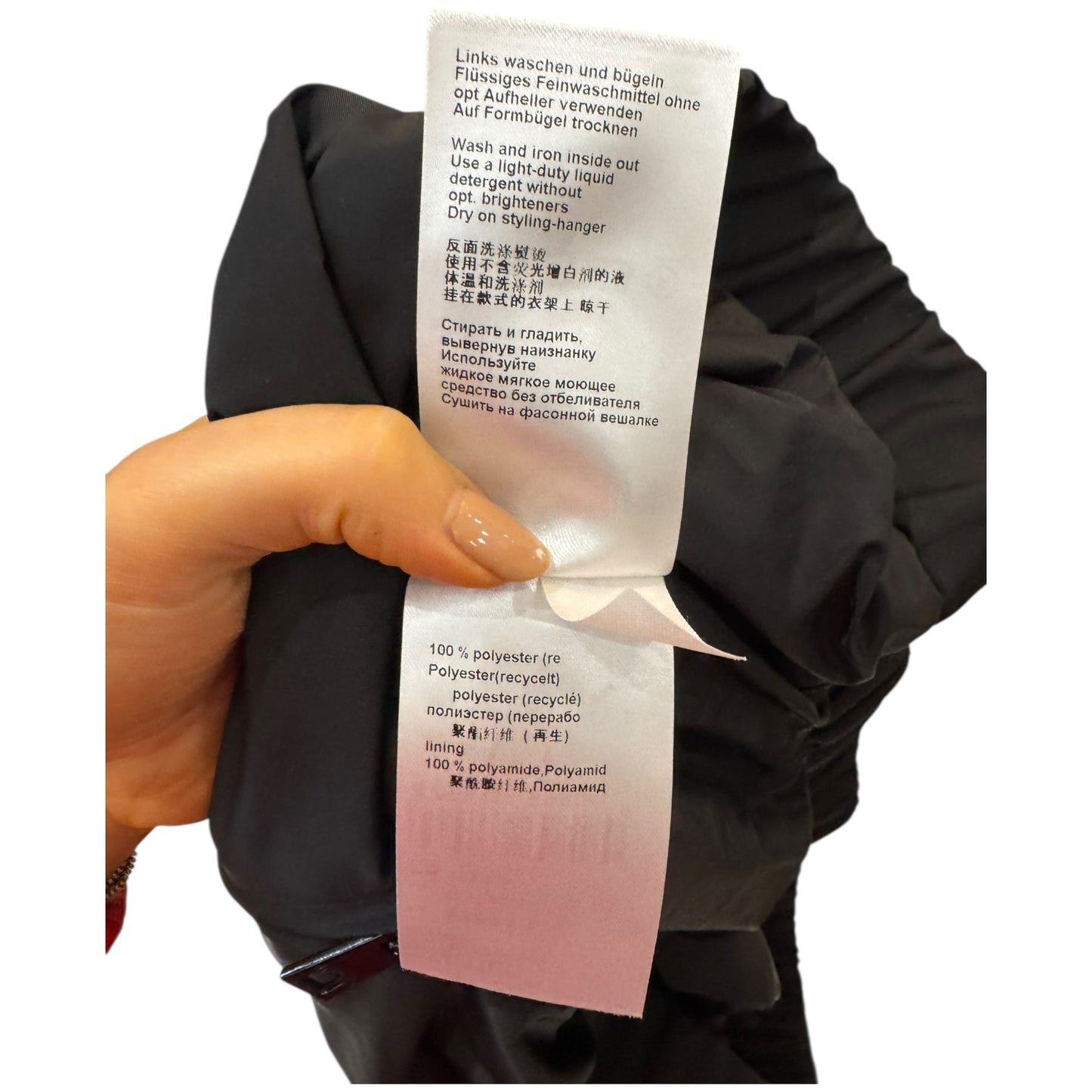 Marc Cain Black Long Sleeve Coat - 12