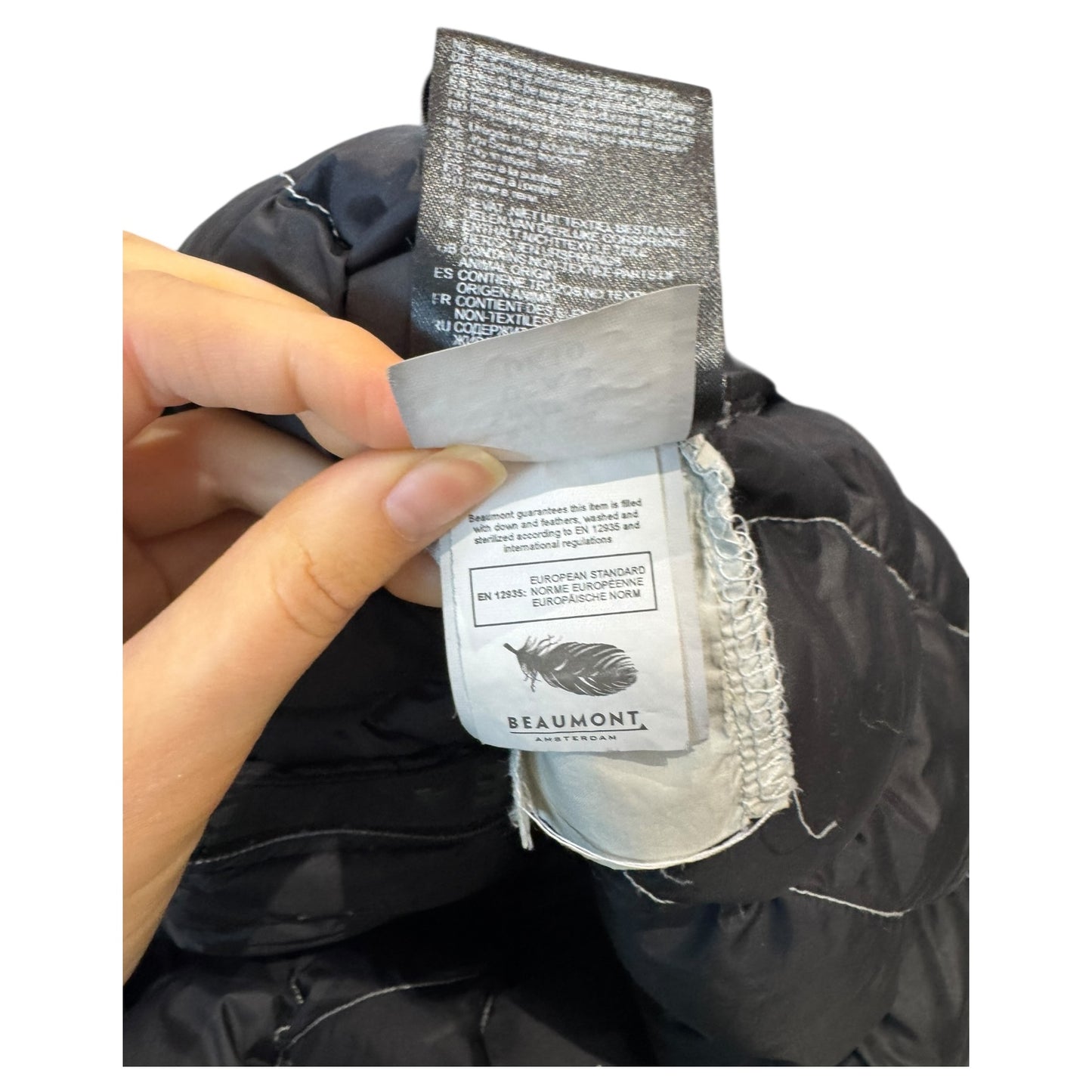 Beaumont Light Grey Puffer Coat - 10