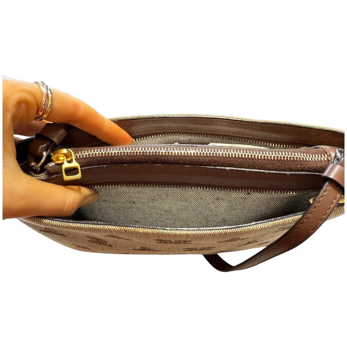 Max Mara Monogram Cross Body Bag