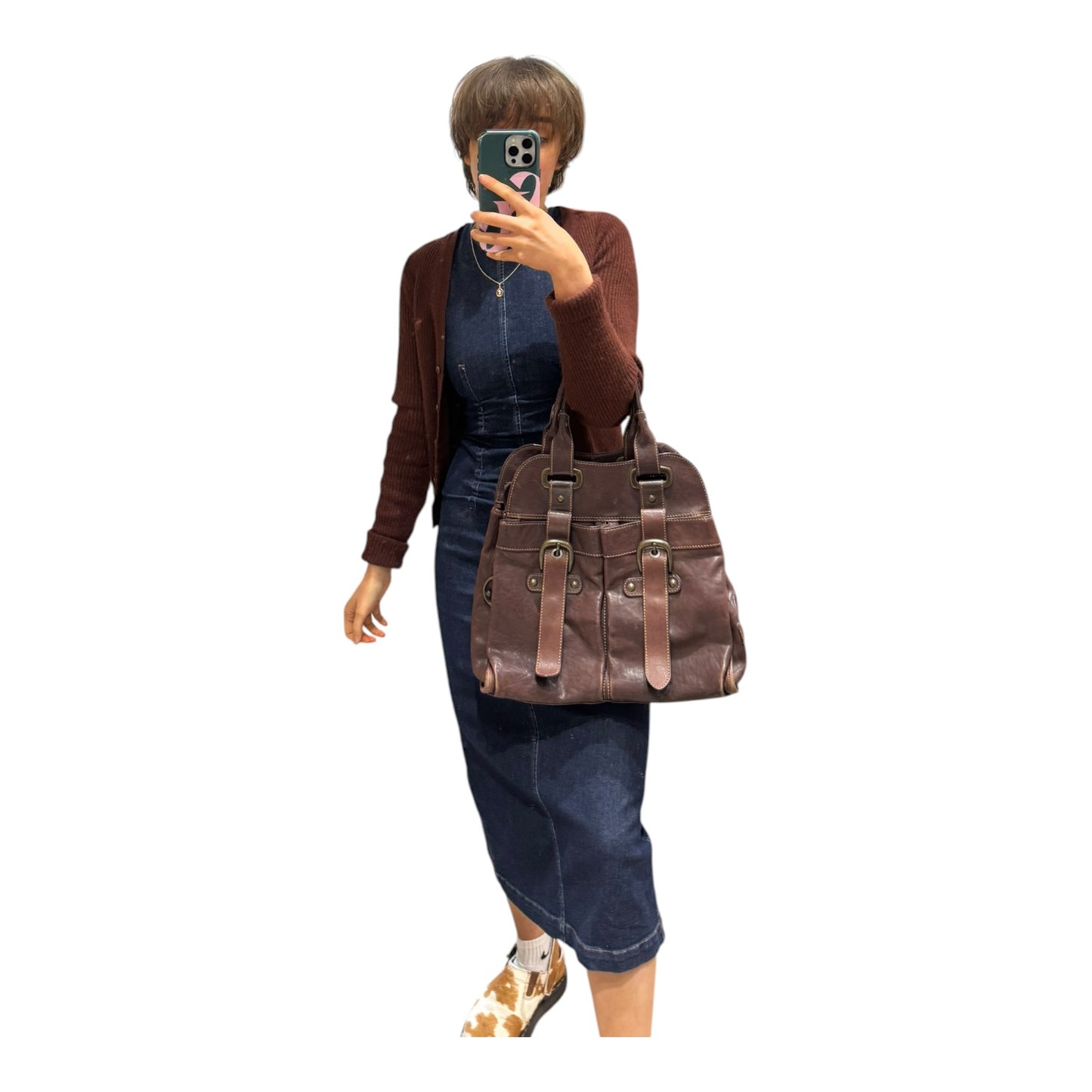Cocinelle Dark Brown Bag