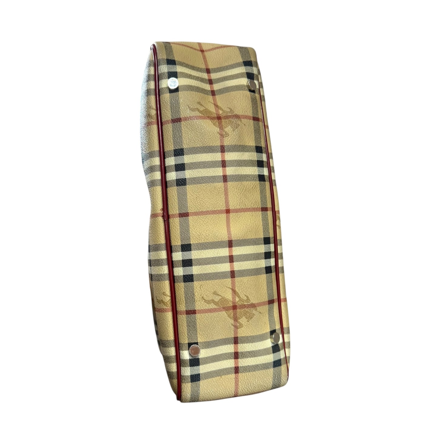 Burberry Nova Check and Red Bag