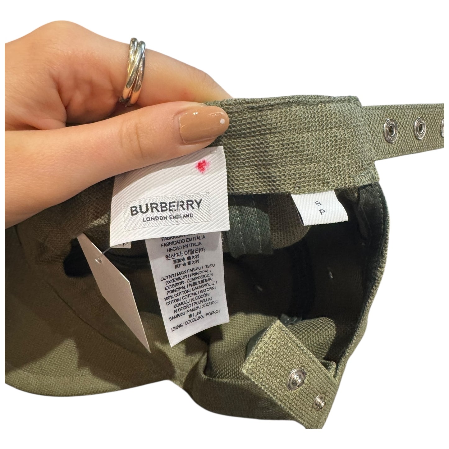 Burberry Khaki Cap - S