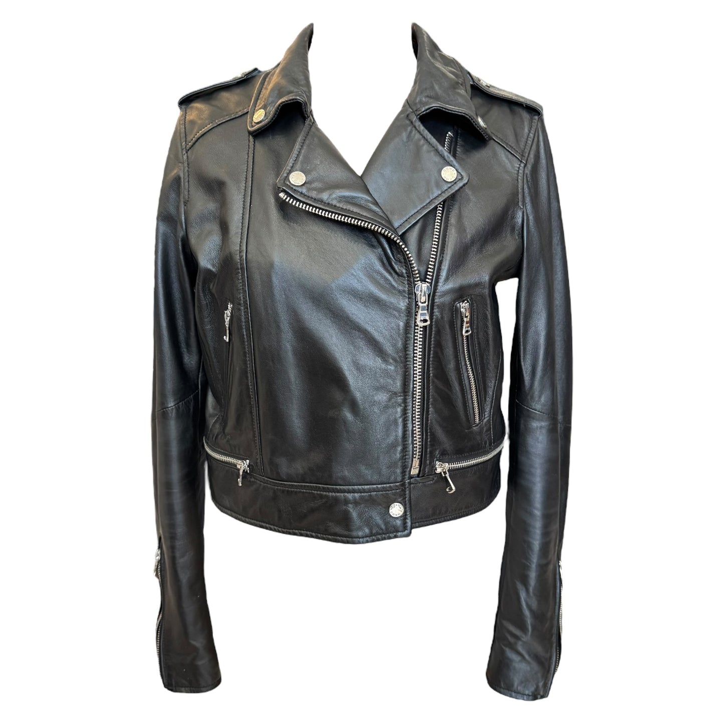 Oakwood Black Biker Jacket