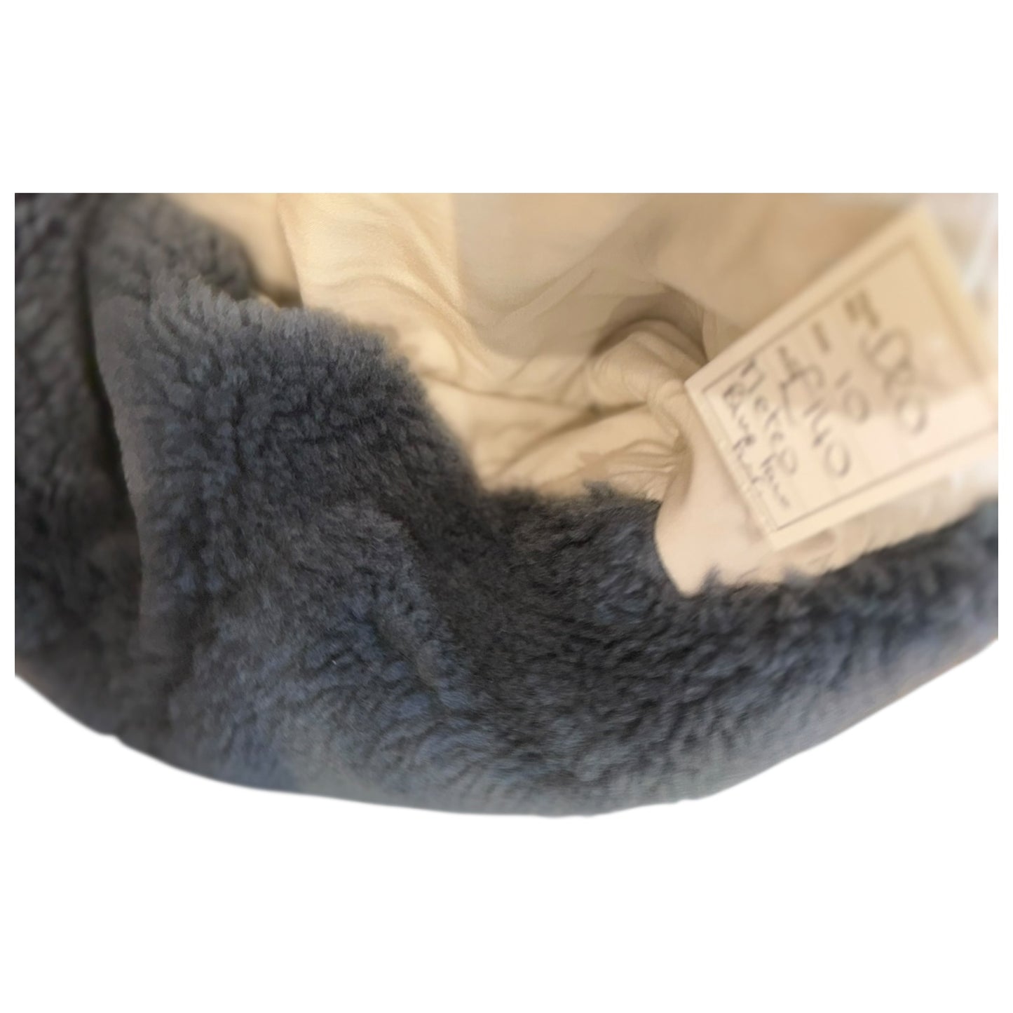 Meteo Yves Salomon Blue Wool Boucle Longline Coat - 10