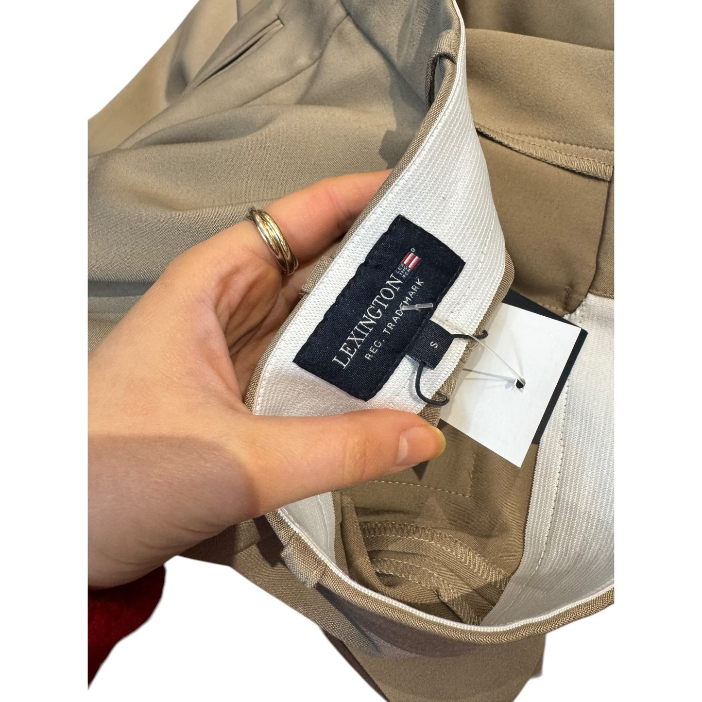 Lexington Remi Taupe Trouser Suit - 6/8 - NEW