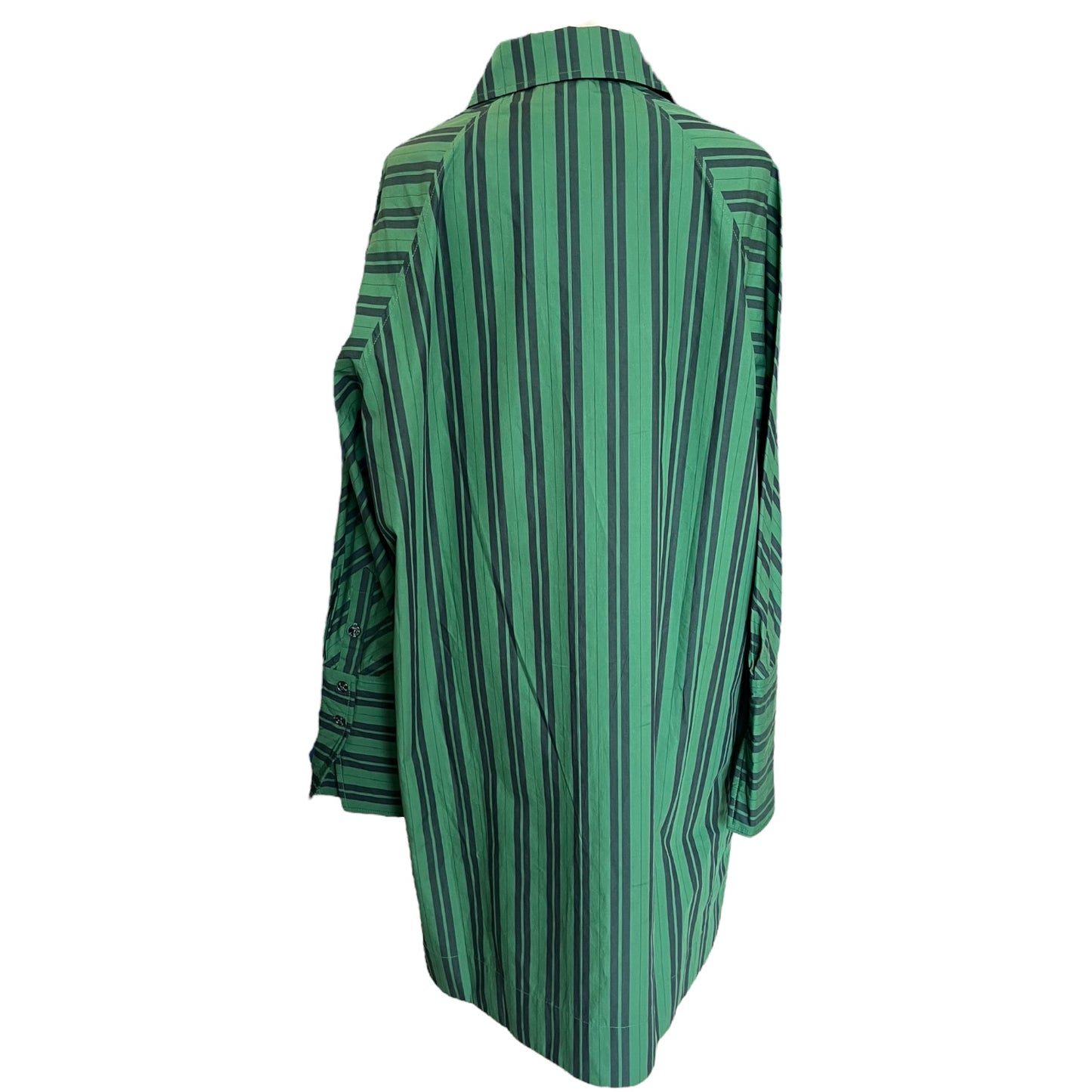 Ganni Green Shirt Dress - 10 - NEW