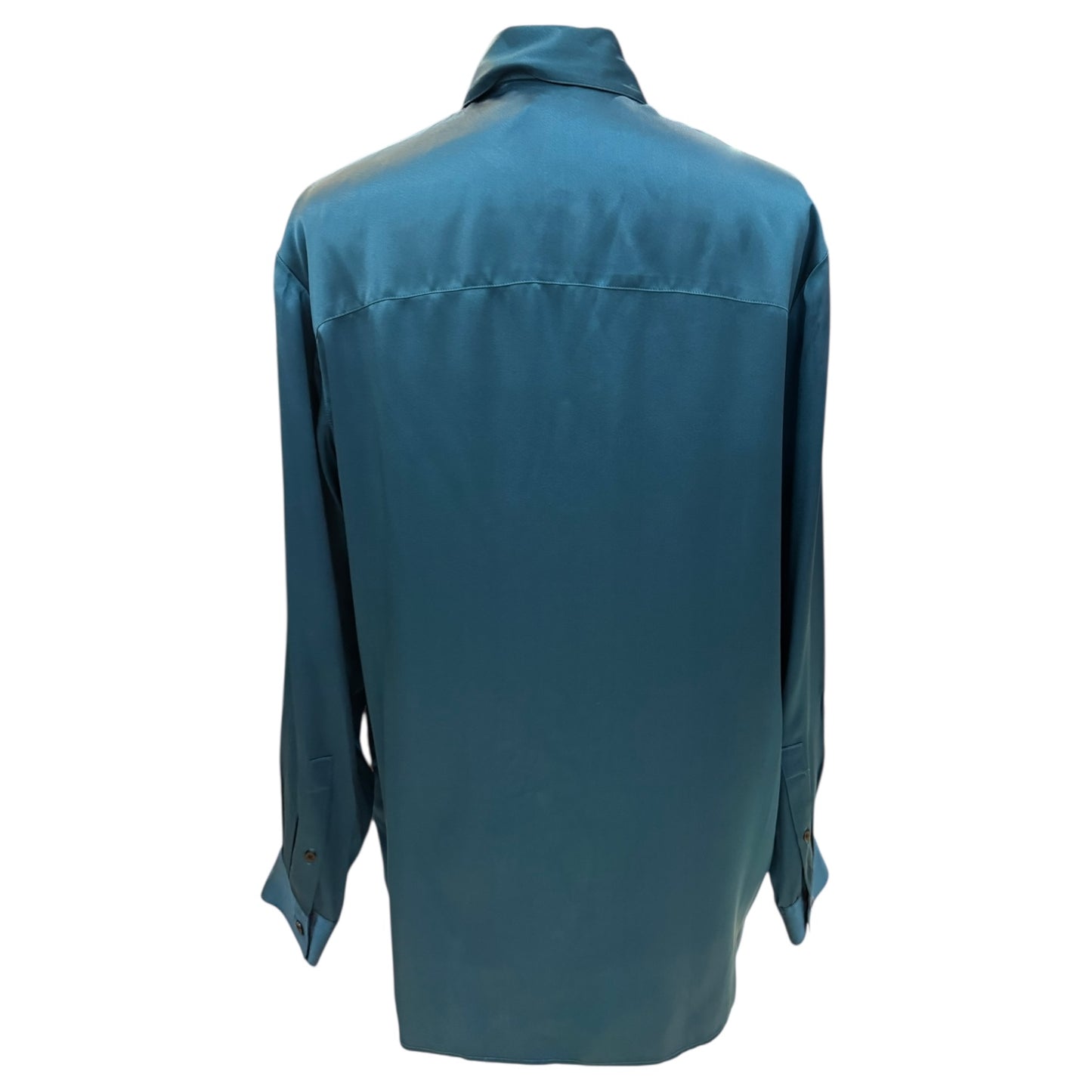 The Kooples Teal Silk Shirt - 10