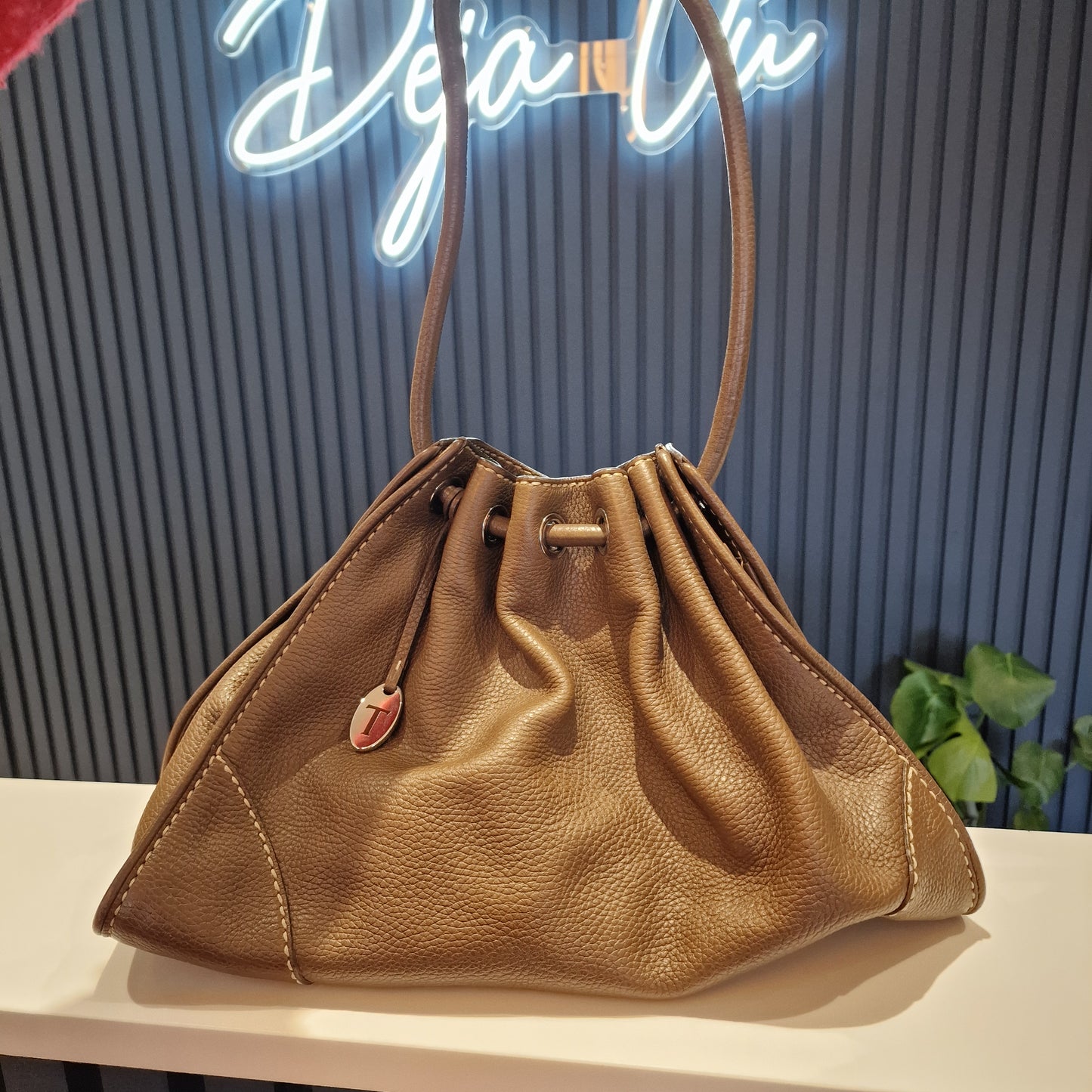 Tod's Brown Leather Handbag