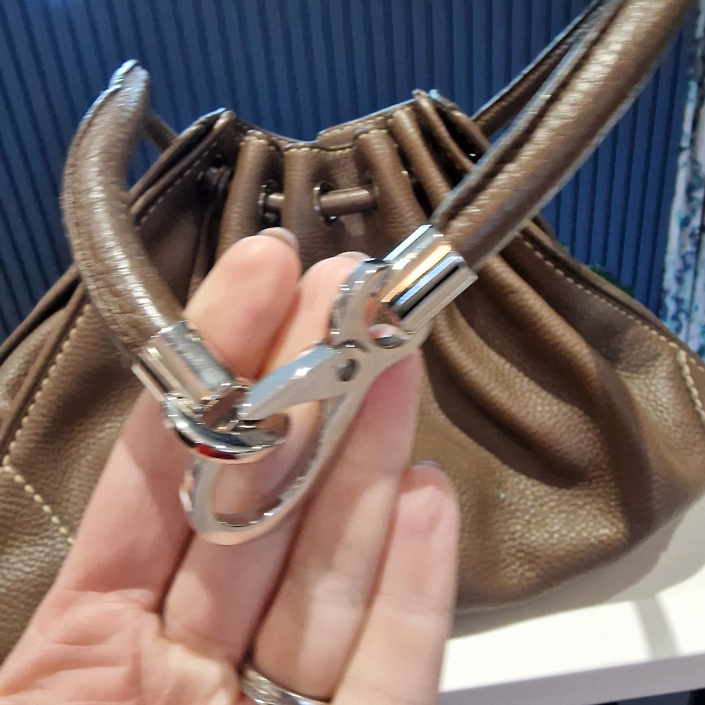 Tod's Brown Leather Handbag