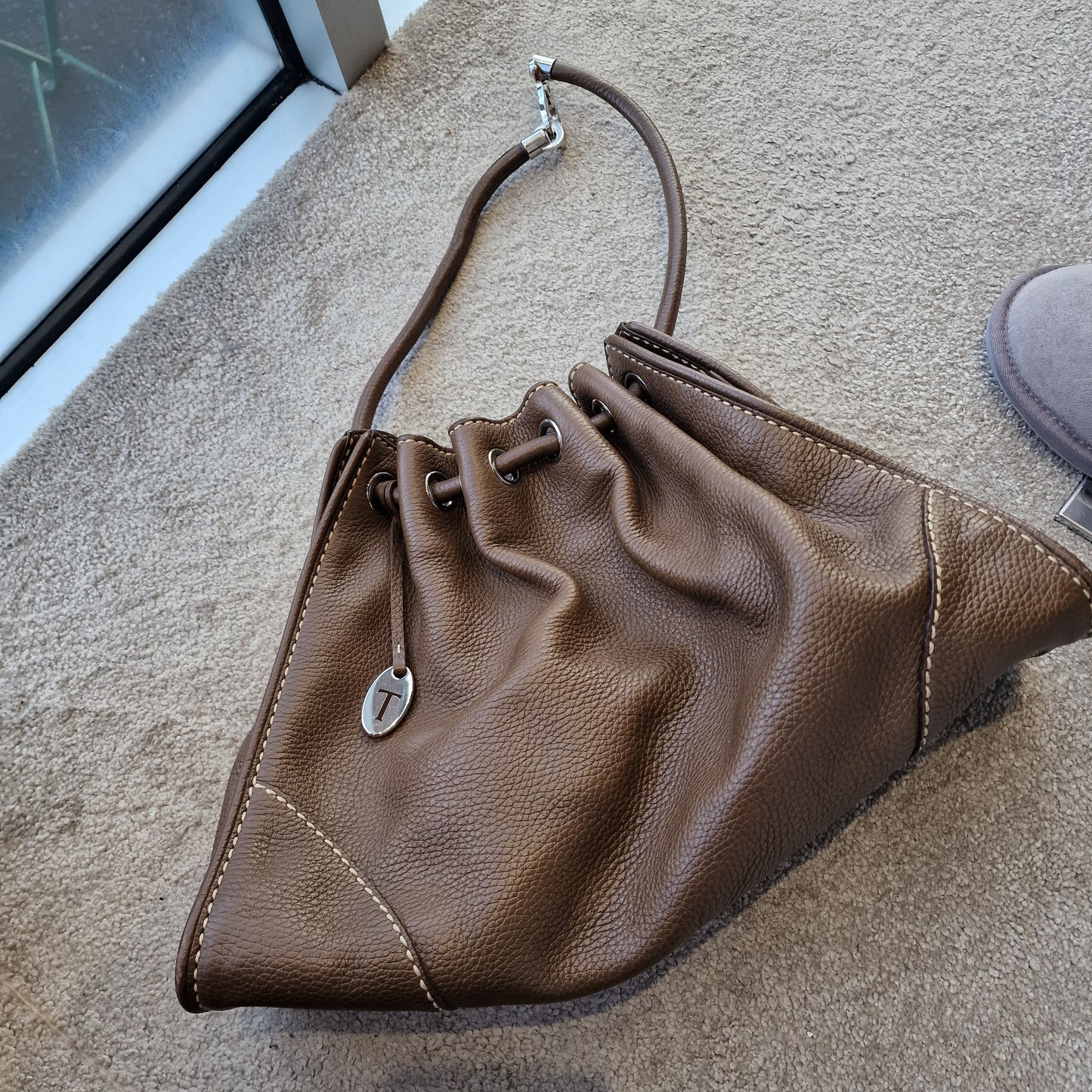 Tod's Brown Leather Handbag