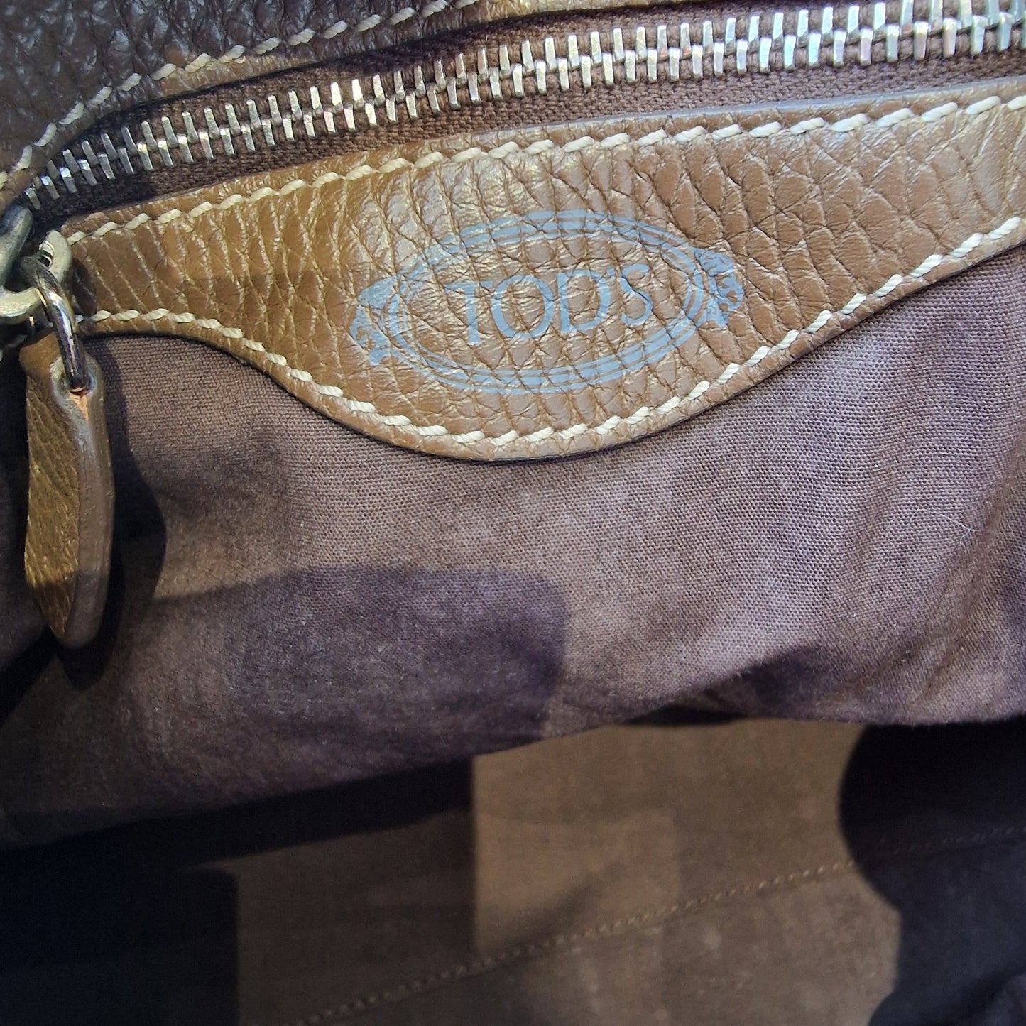 Tod's Brown Leather Handbag