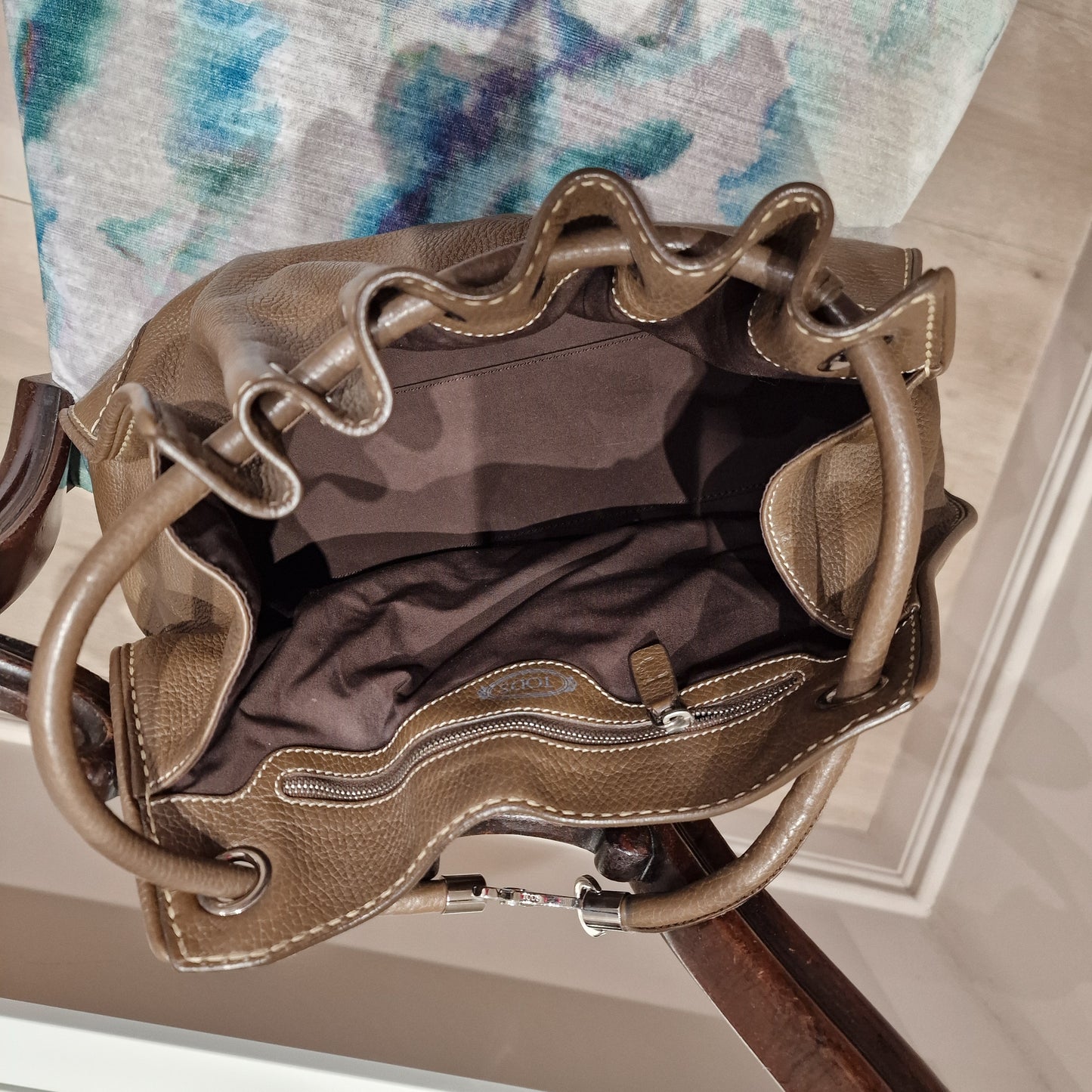 Tod's Brown Leather Handbag