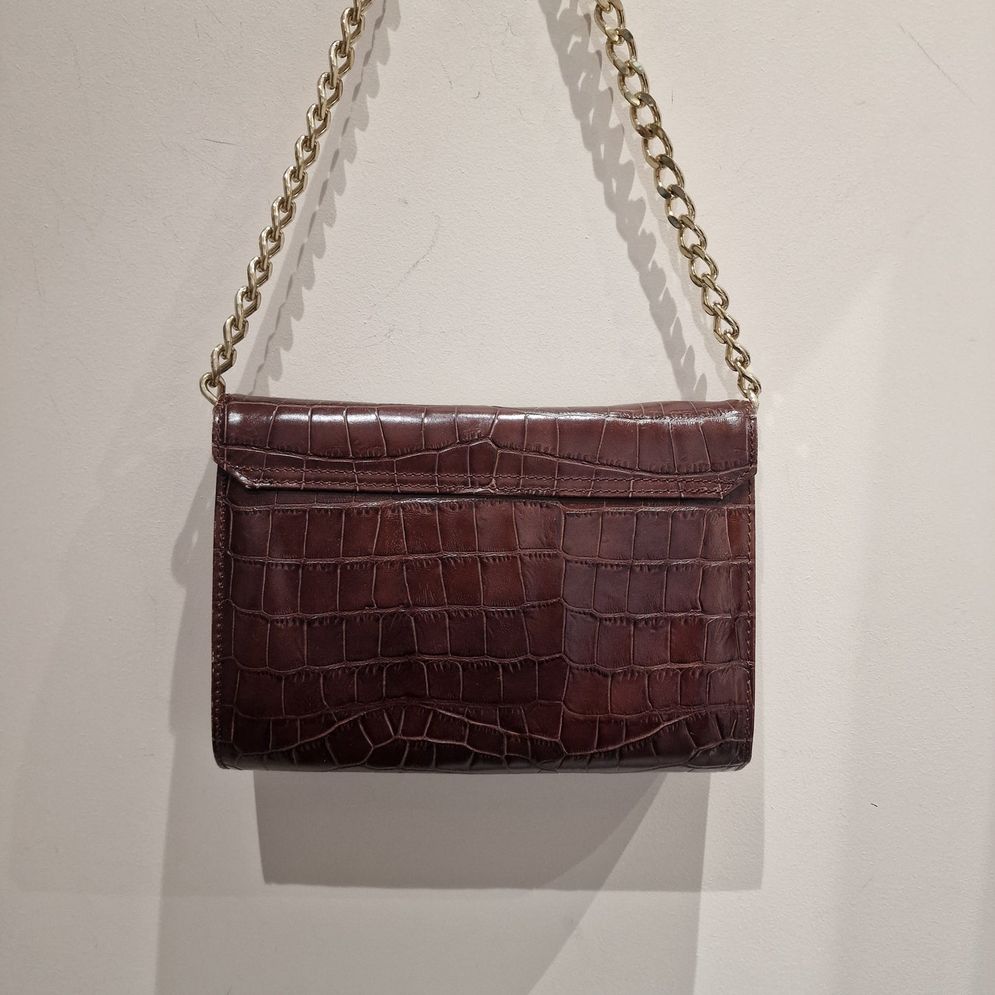 Aspinal of London Brown Leather Bag