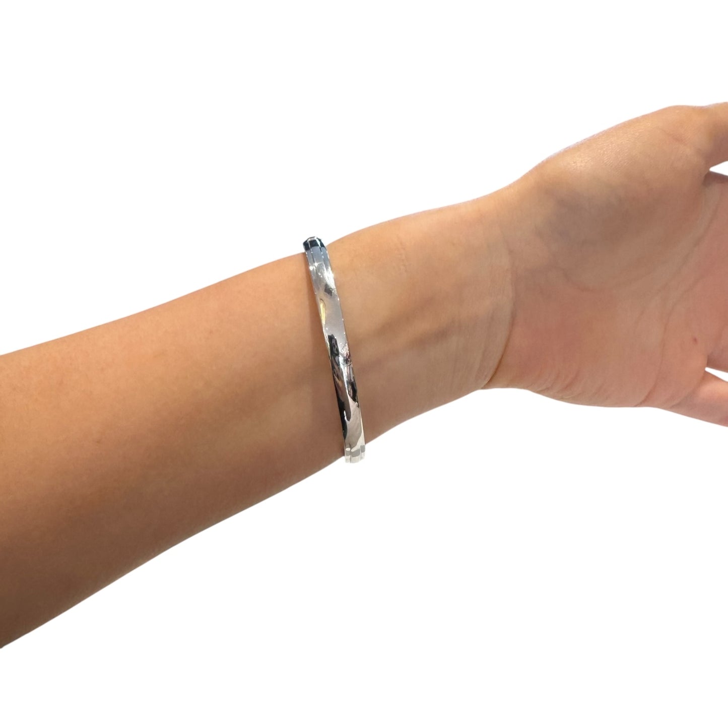 Michael Kors Silver Sparkly Bangle